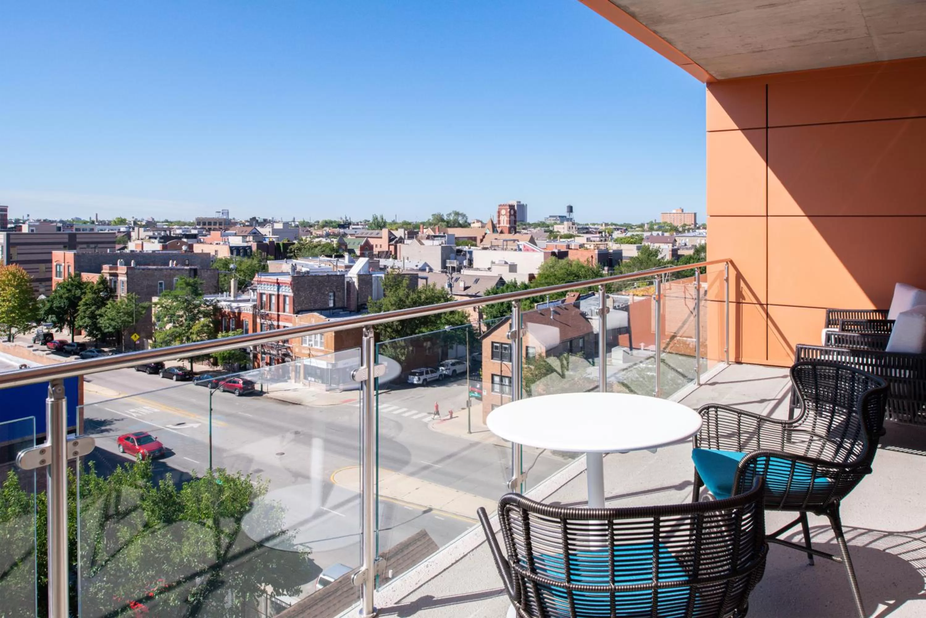 City view in Hyatt Place Chicago Wicker Park