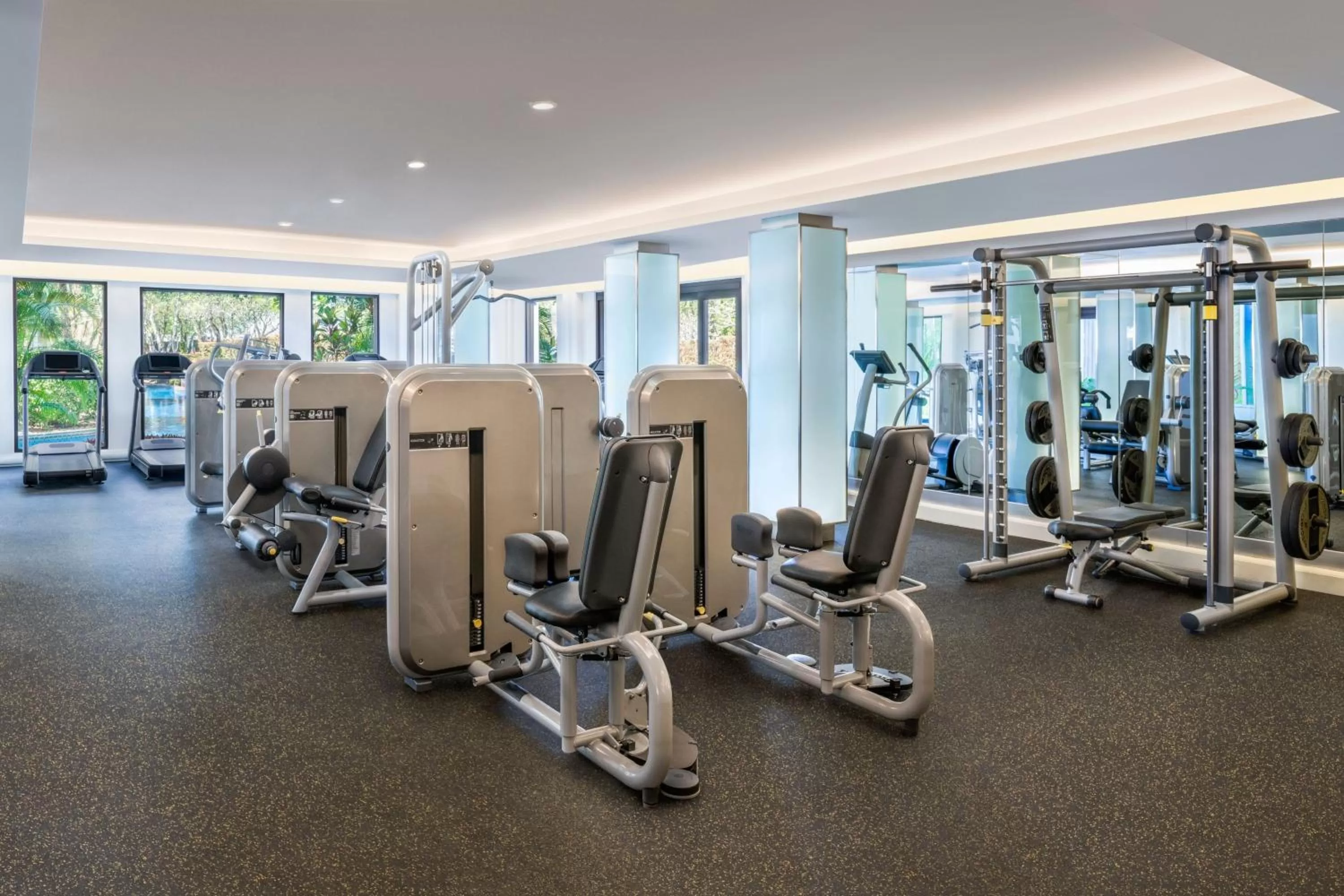Fitness centre/facilities in JW Marriott Khao Lak Resort and Spa