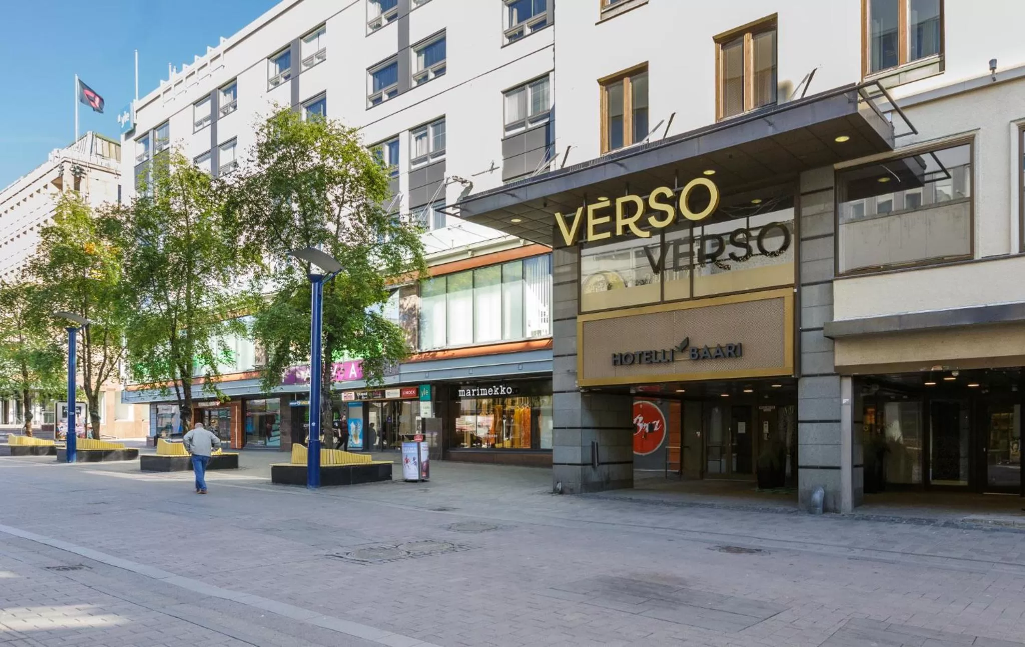 Facade/entrance in Hotel Verso