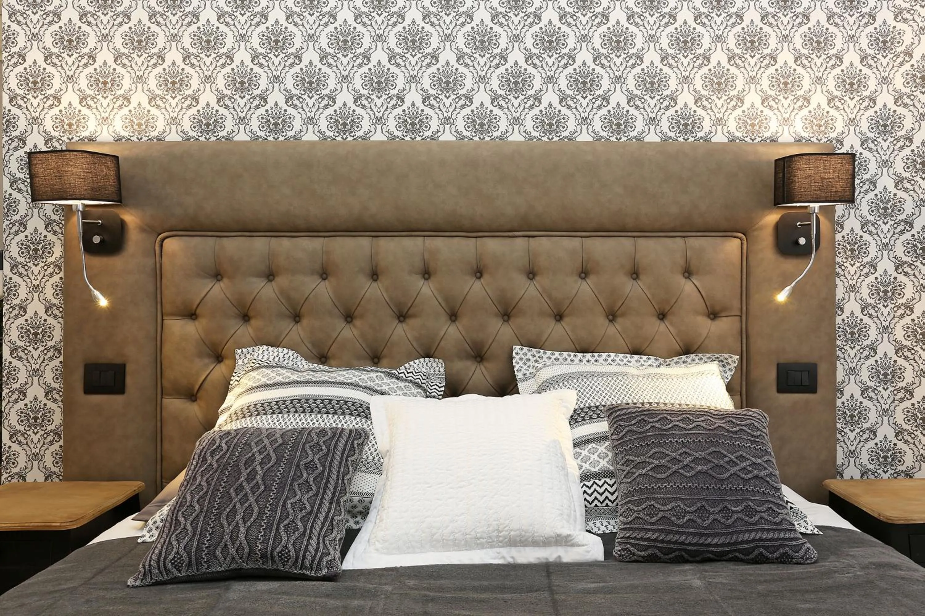 Photo of the whole room, Bed in Capricci Romani