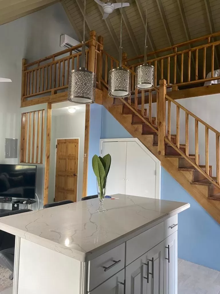 Seating area in Seacastles by the beach/pool