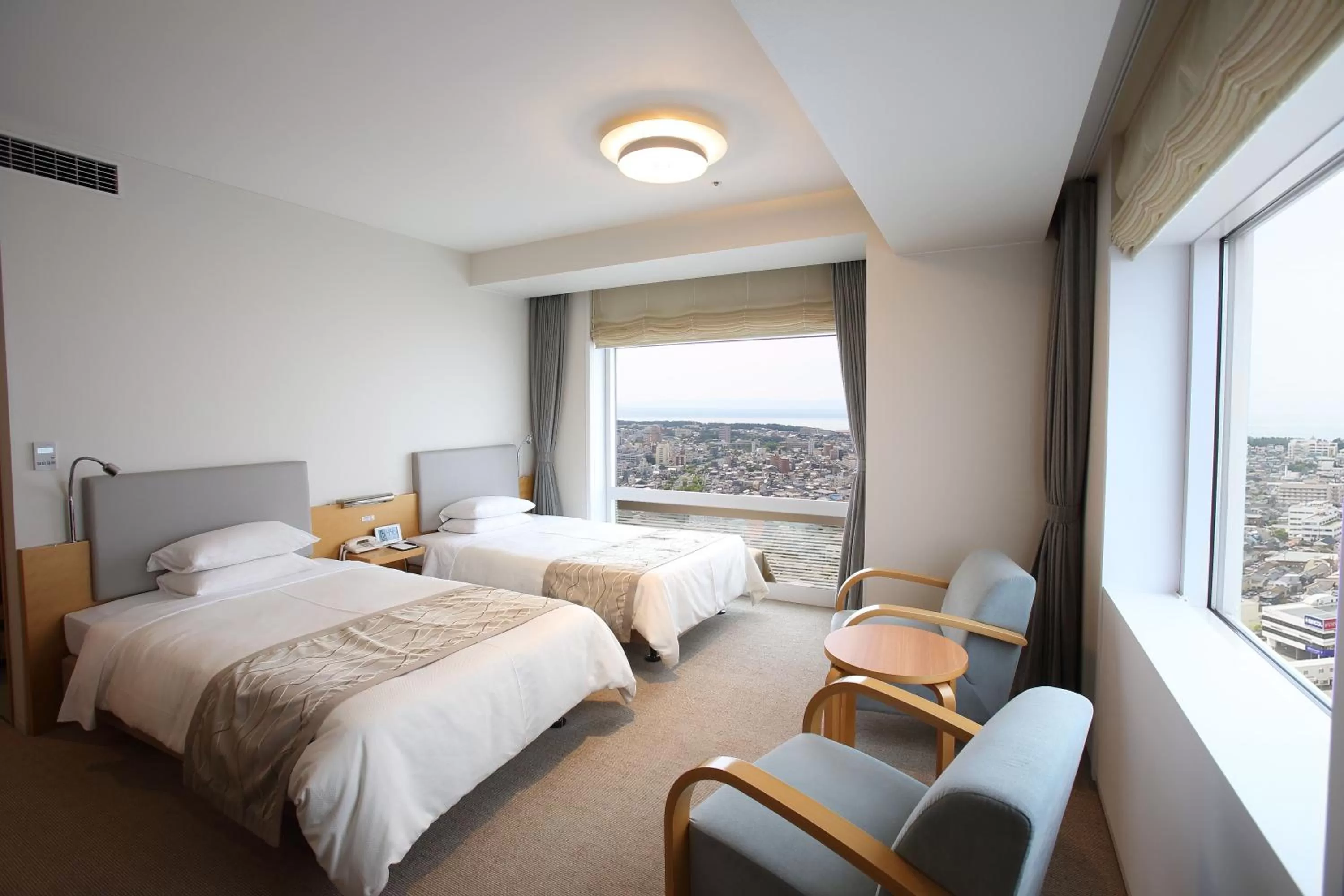 Bed in Hotel Nikko Niigata