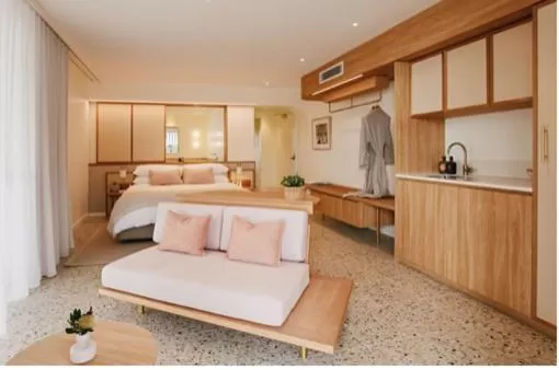 Bed in The Surf Yamba - Boutique Hotel