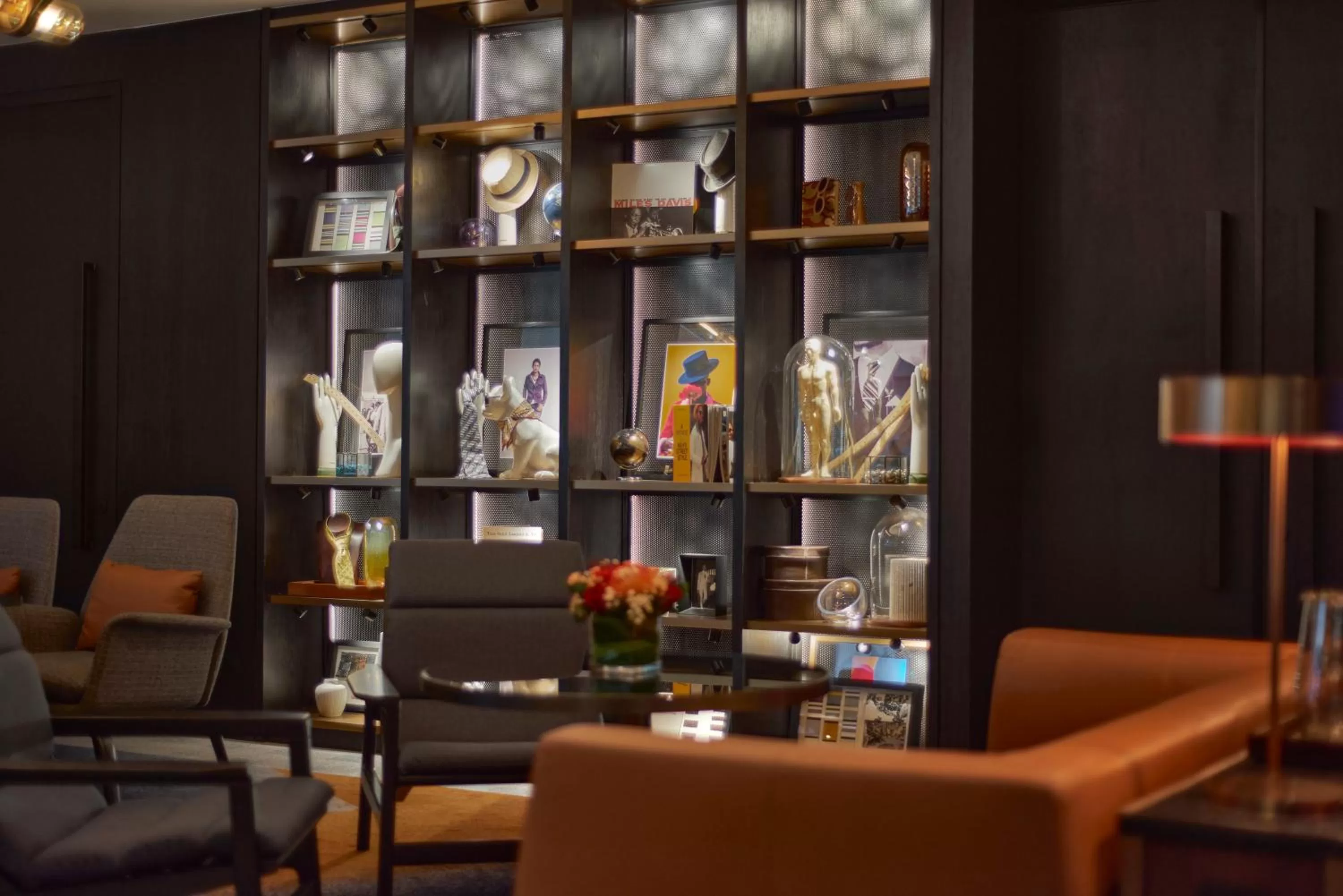 Seating area in Pullman Singapore Orchard