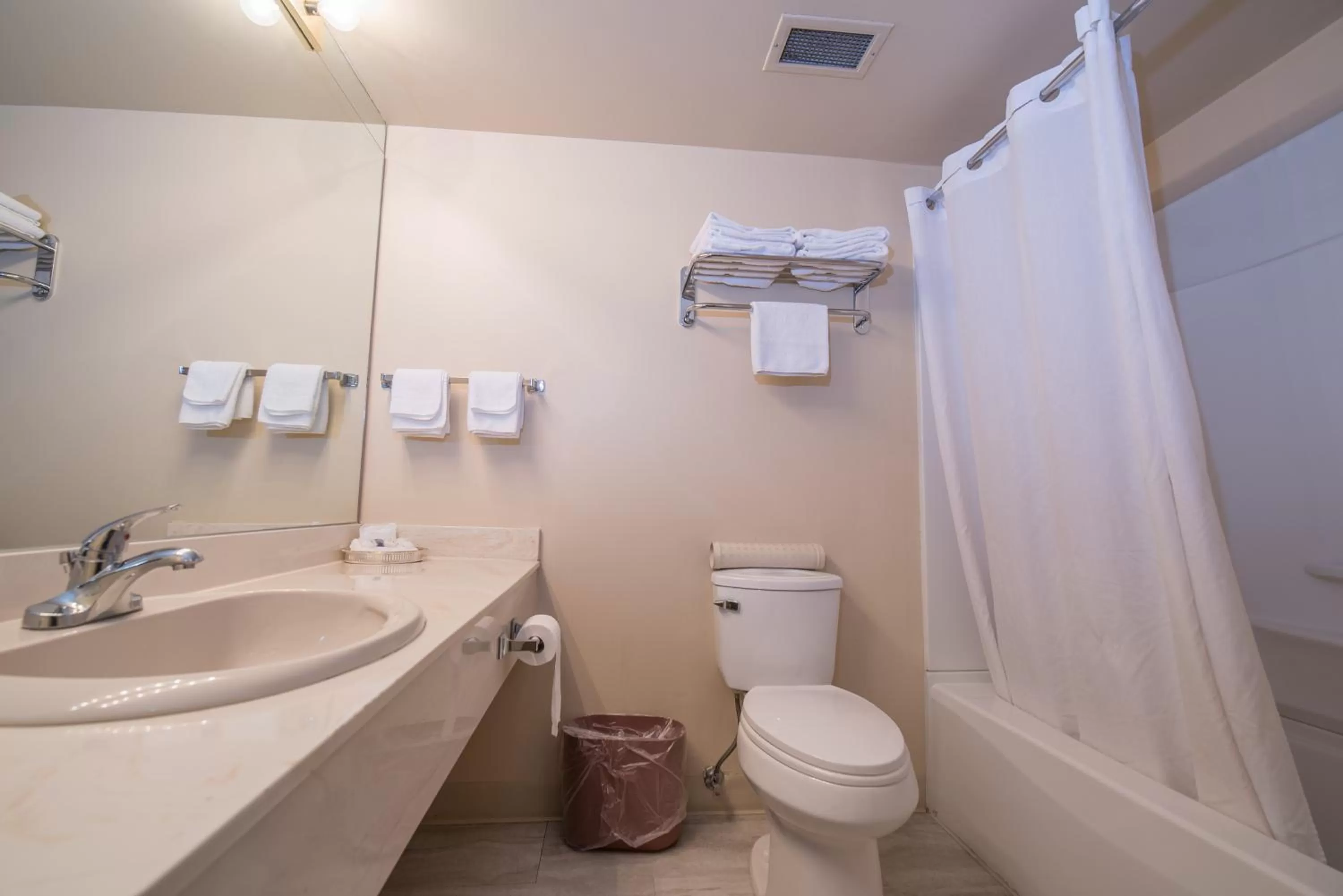 Toilet in Argyll Plaza Hotel