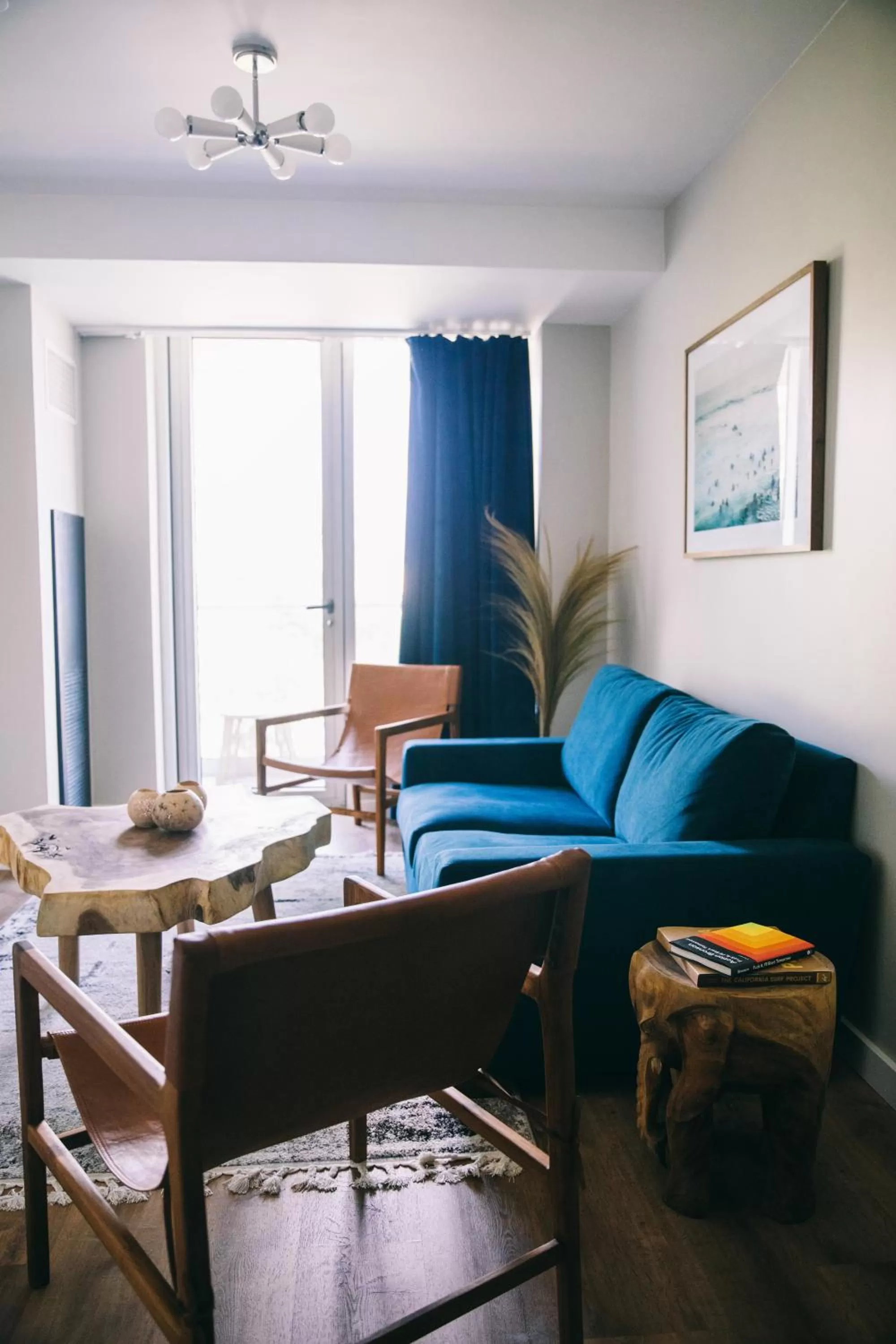 Living room in CODA Williamsburg