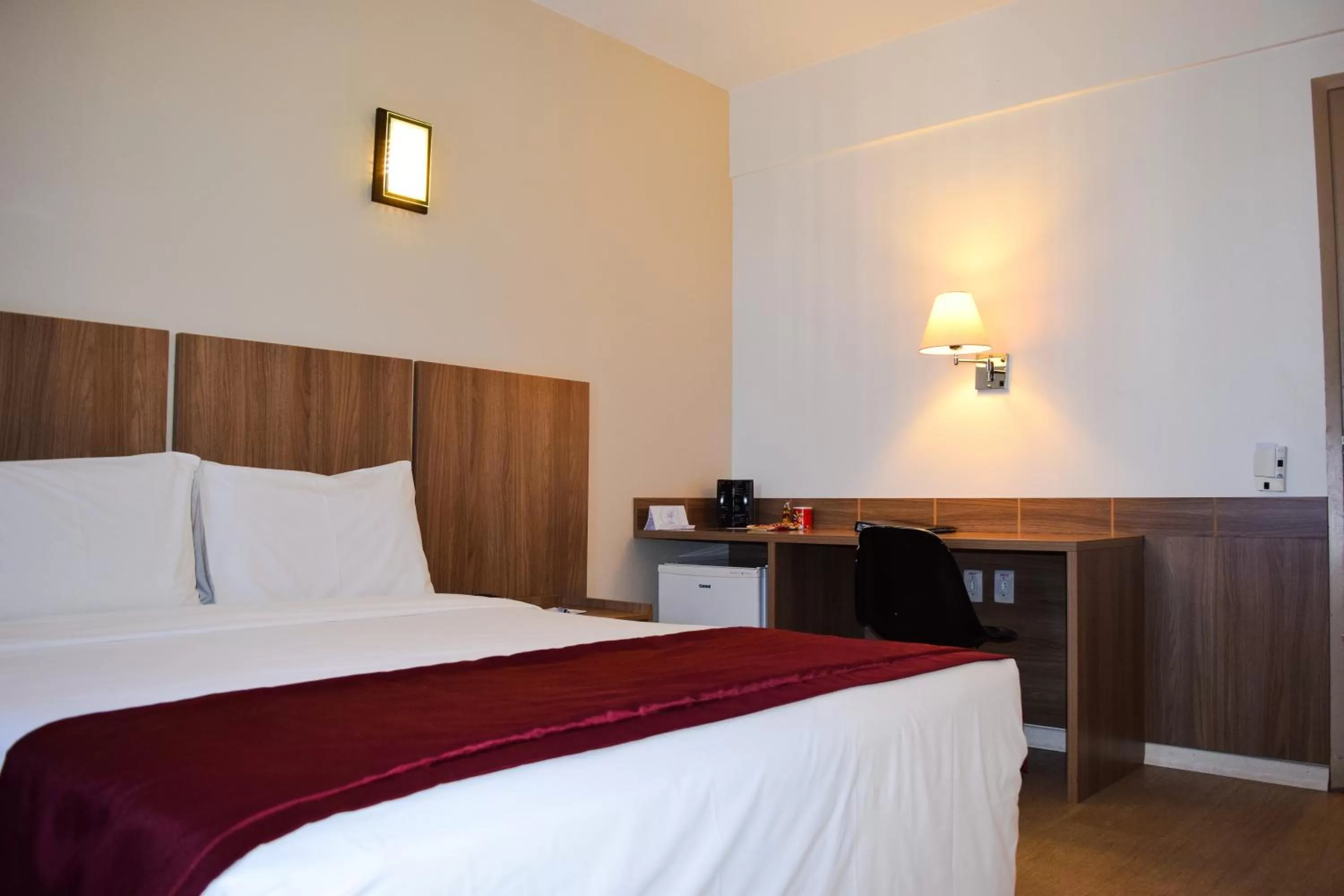 Photo of the whole room, Bed in América Bittar Hotel