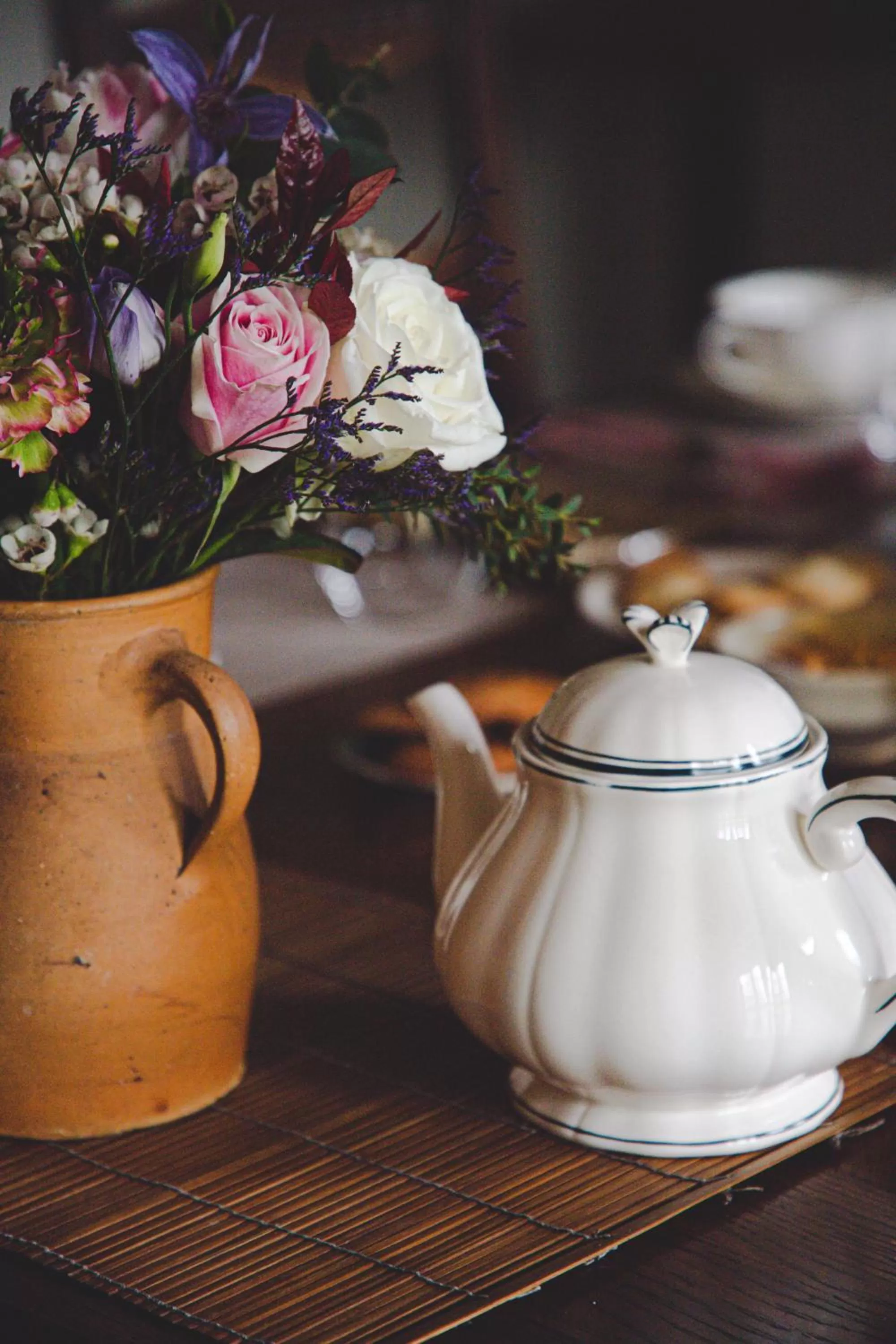 Buffet breakfast in Domaine de Montizeau