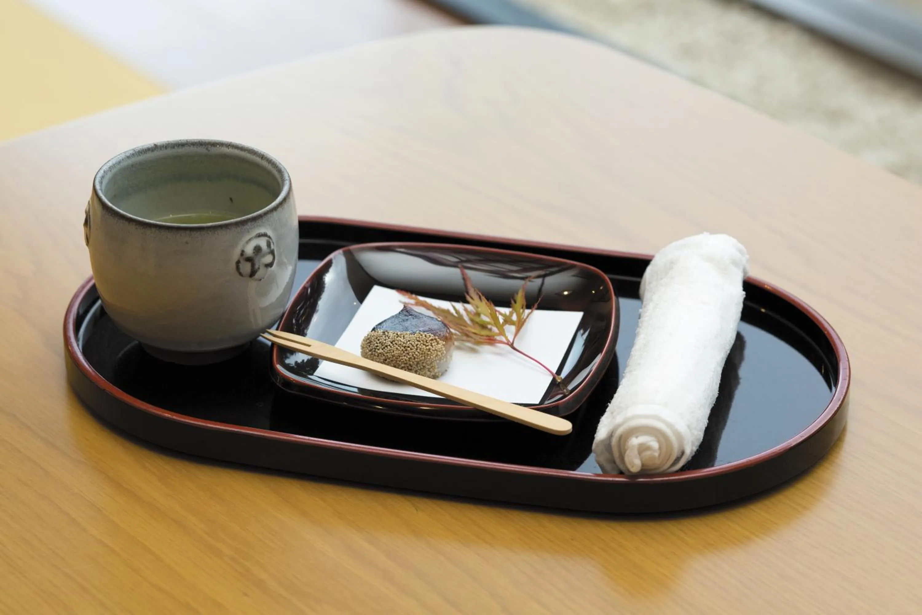 Food and drinks in Hohoemino Kuyufu Tsuruya