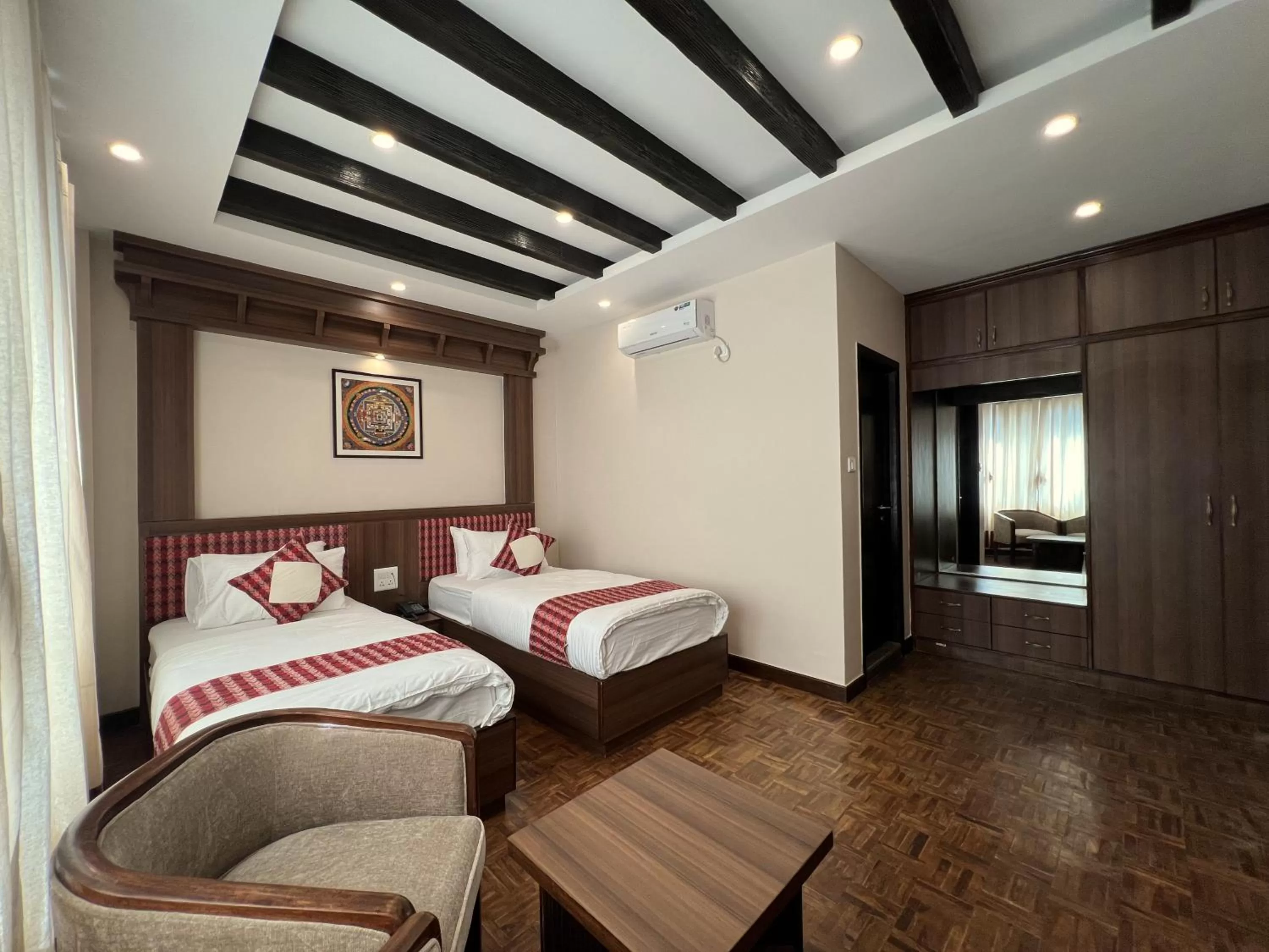 Bed in Mandala Heritage Inn