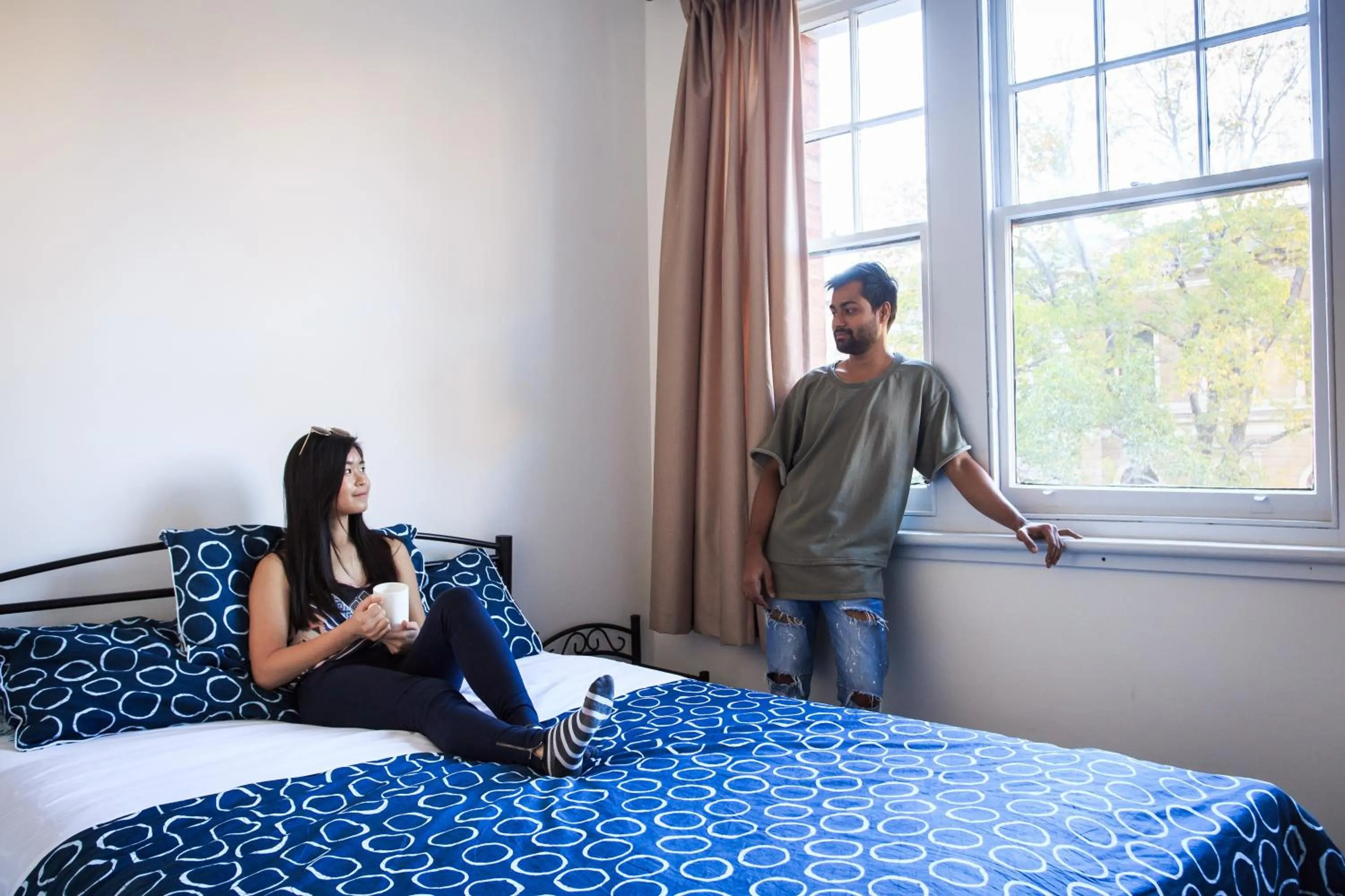 Bed in YHA Hobart Central