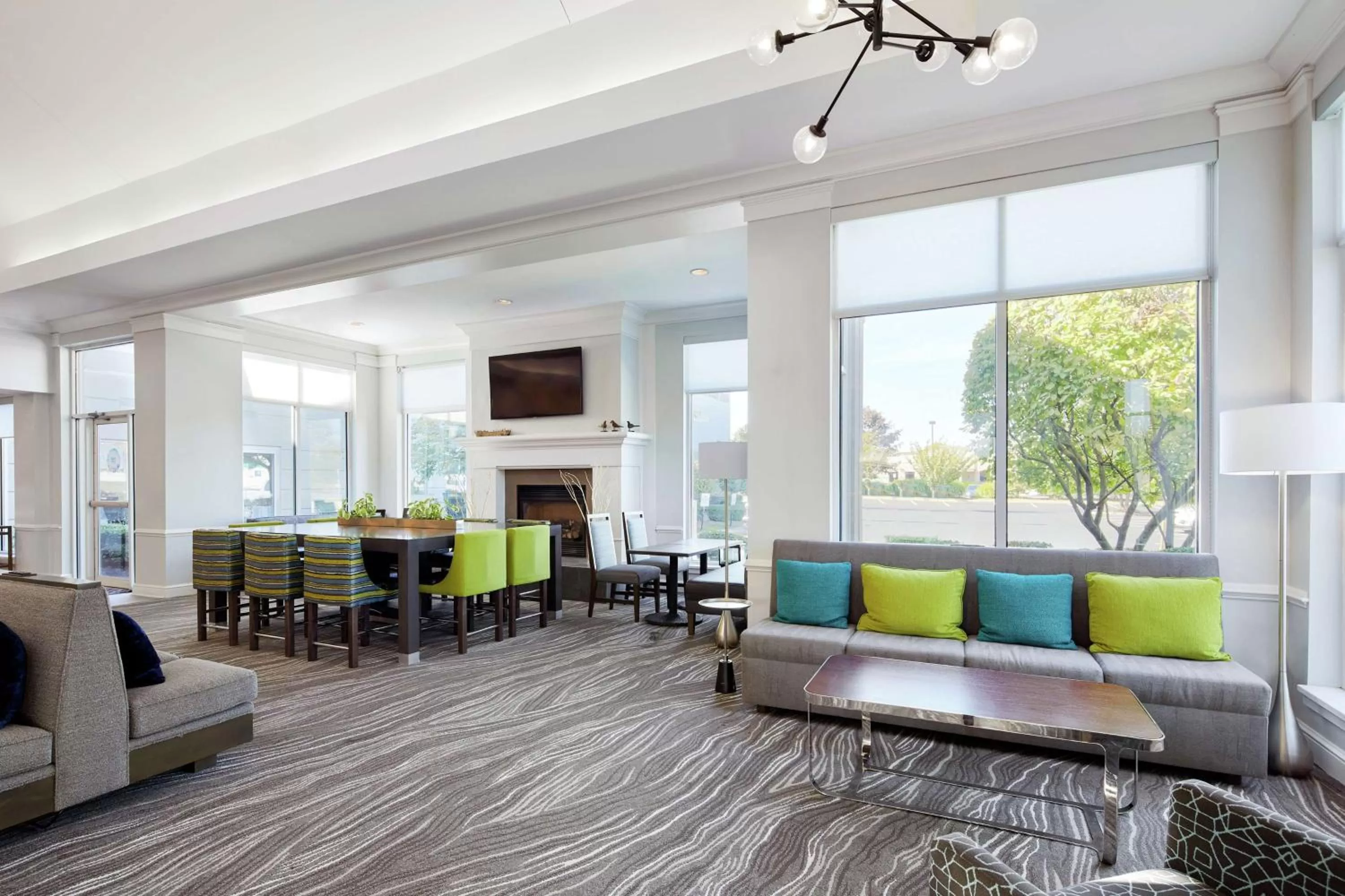 Lobby or reception in Hilton Garden Inn Allentown West