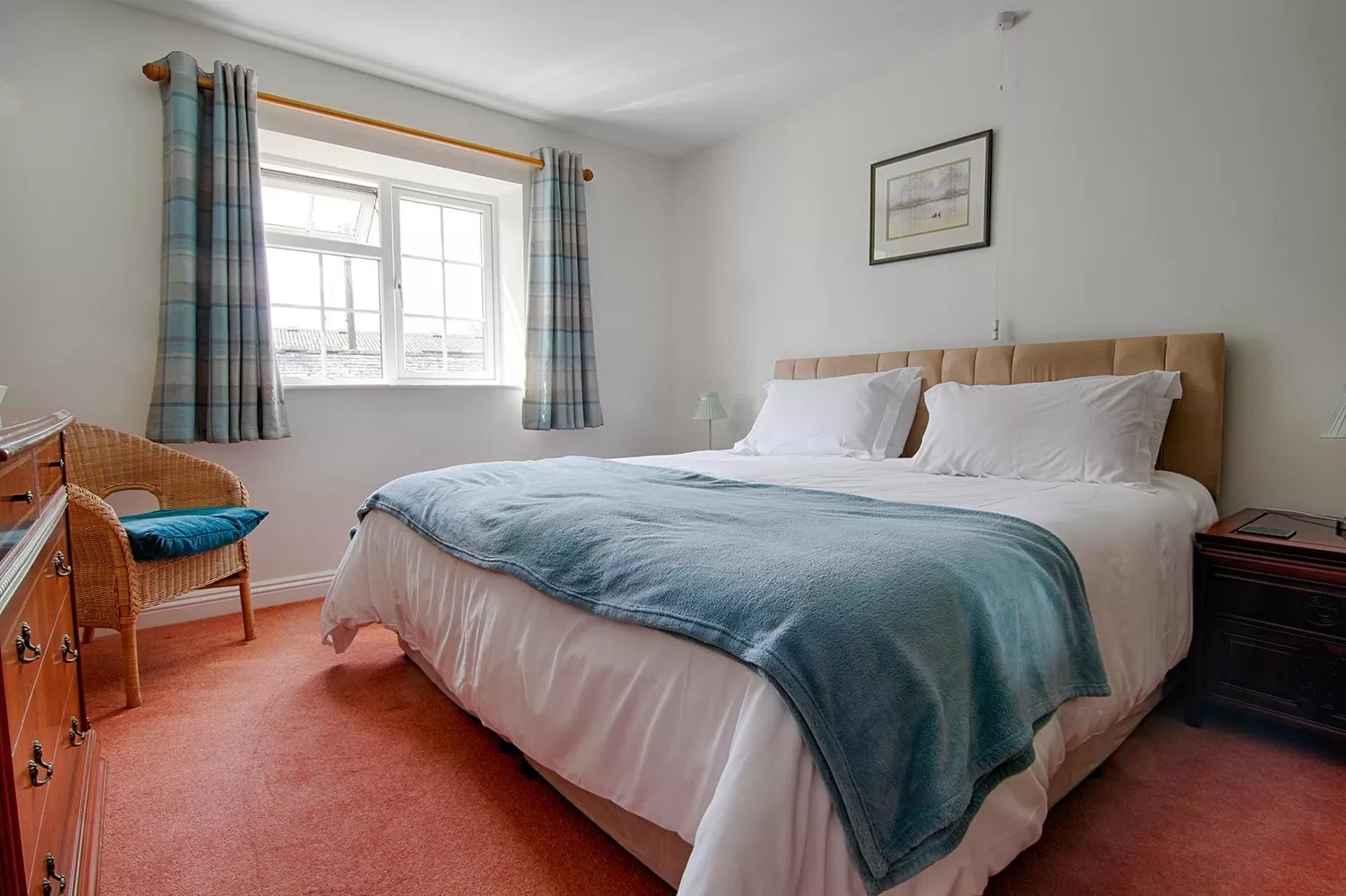 Bedroom in Leworthy Farmhouse Bed and Breakfast