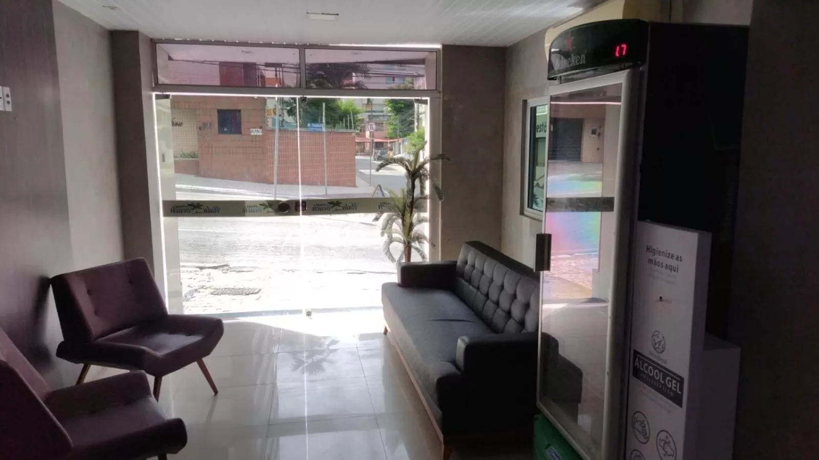 Lobby/Reception in Nalu Beach Hotel pousada