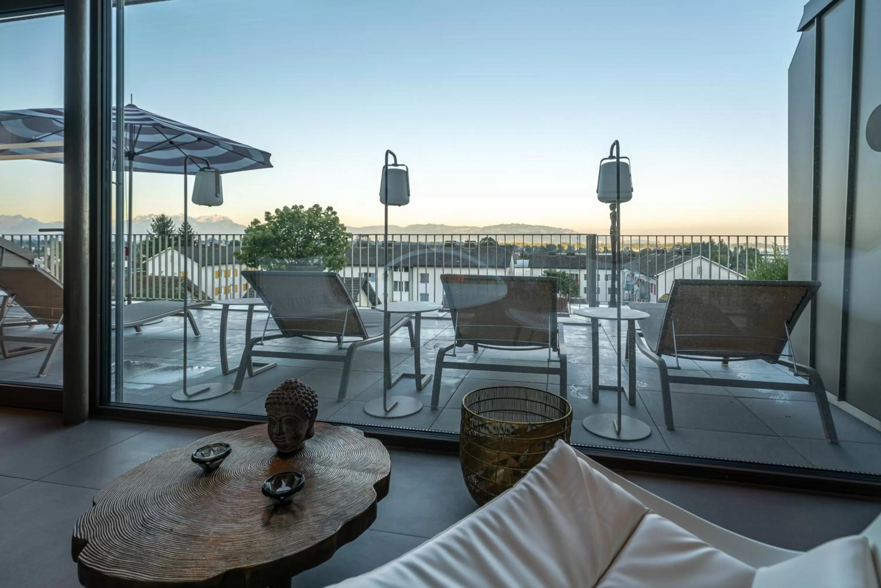 Spa and wellness centre/facilities in hirschen dornbirn - das boutiquestyle hotel - skyrelax & wellness im rooftop