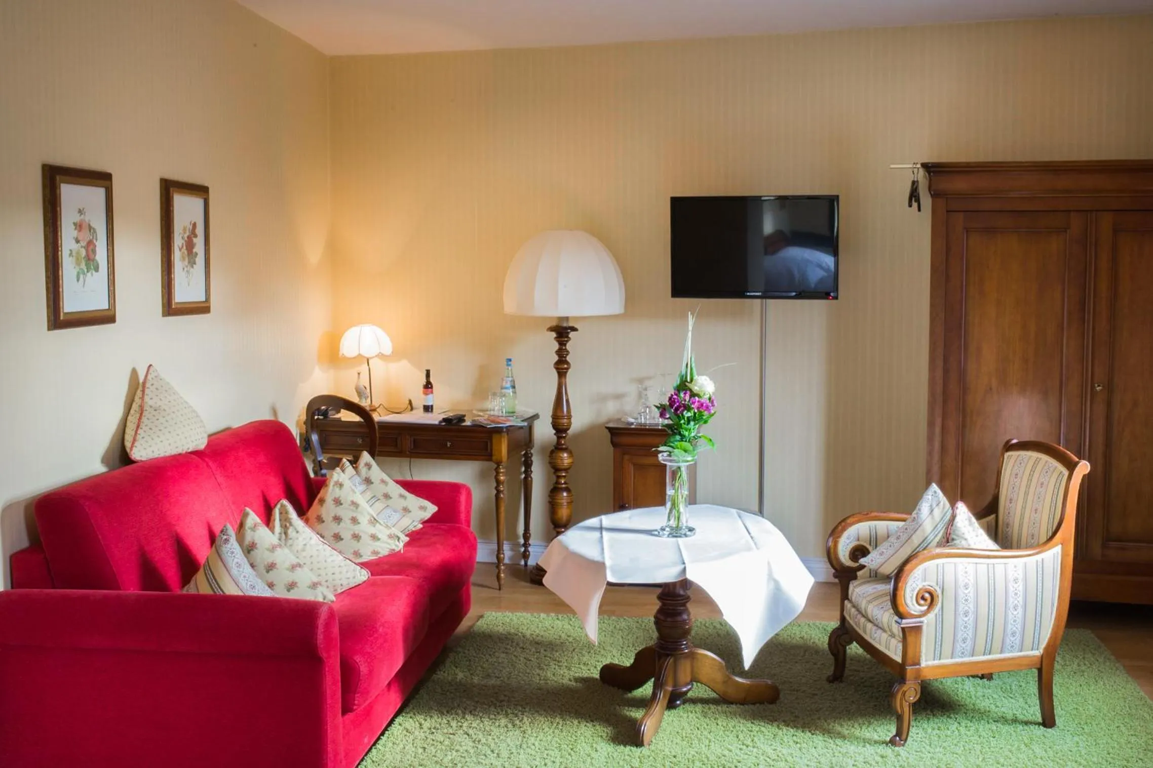 Living room in WAGNERS Hotel Greifen-Post