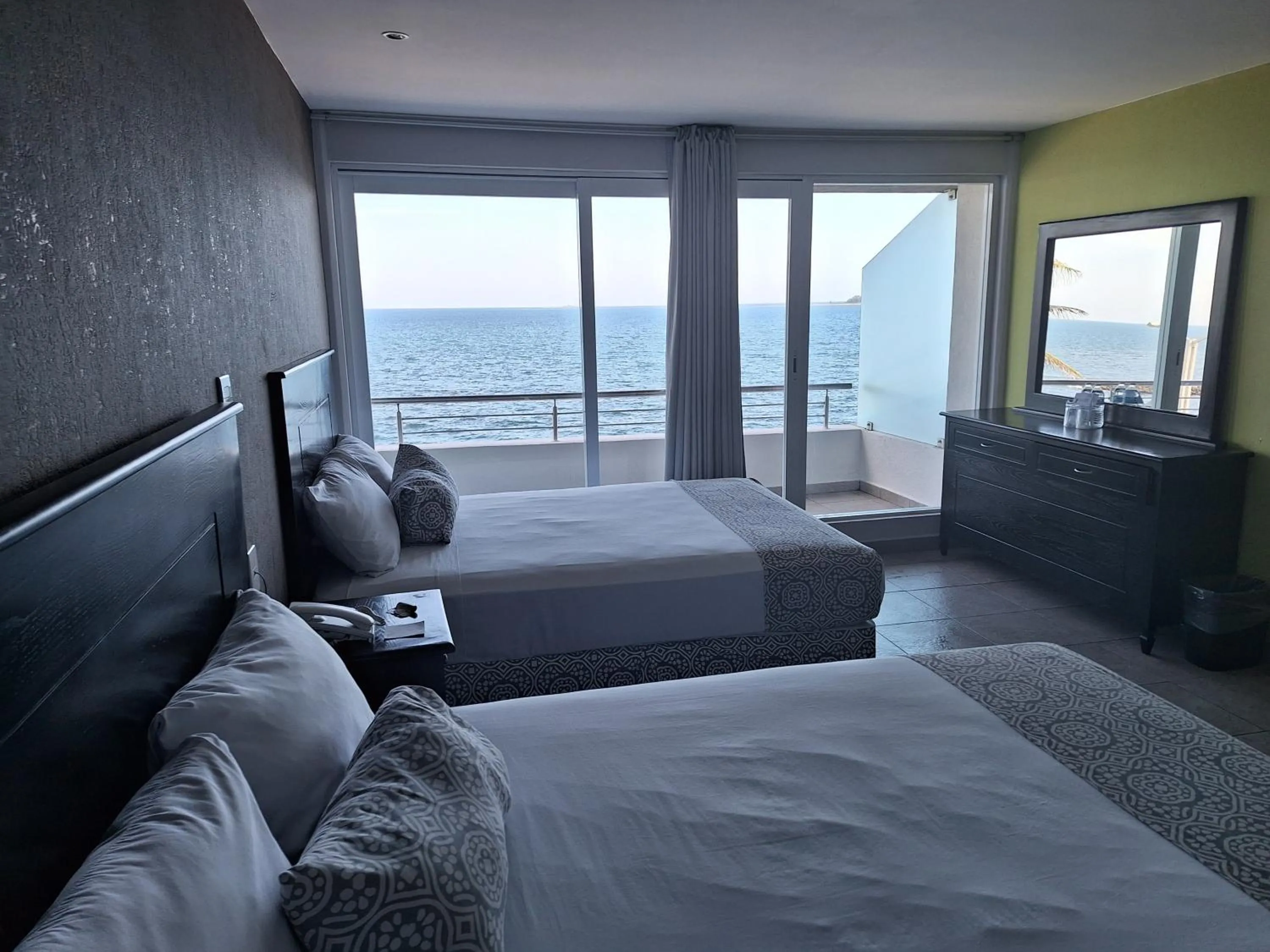 Bed in Hotel Costa Verde