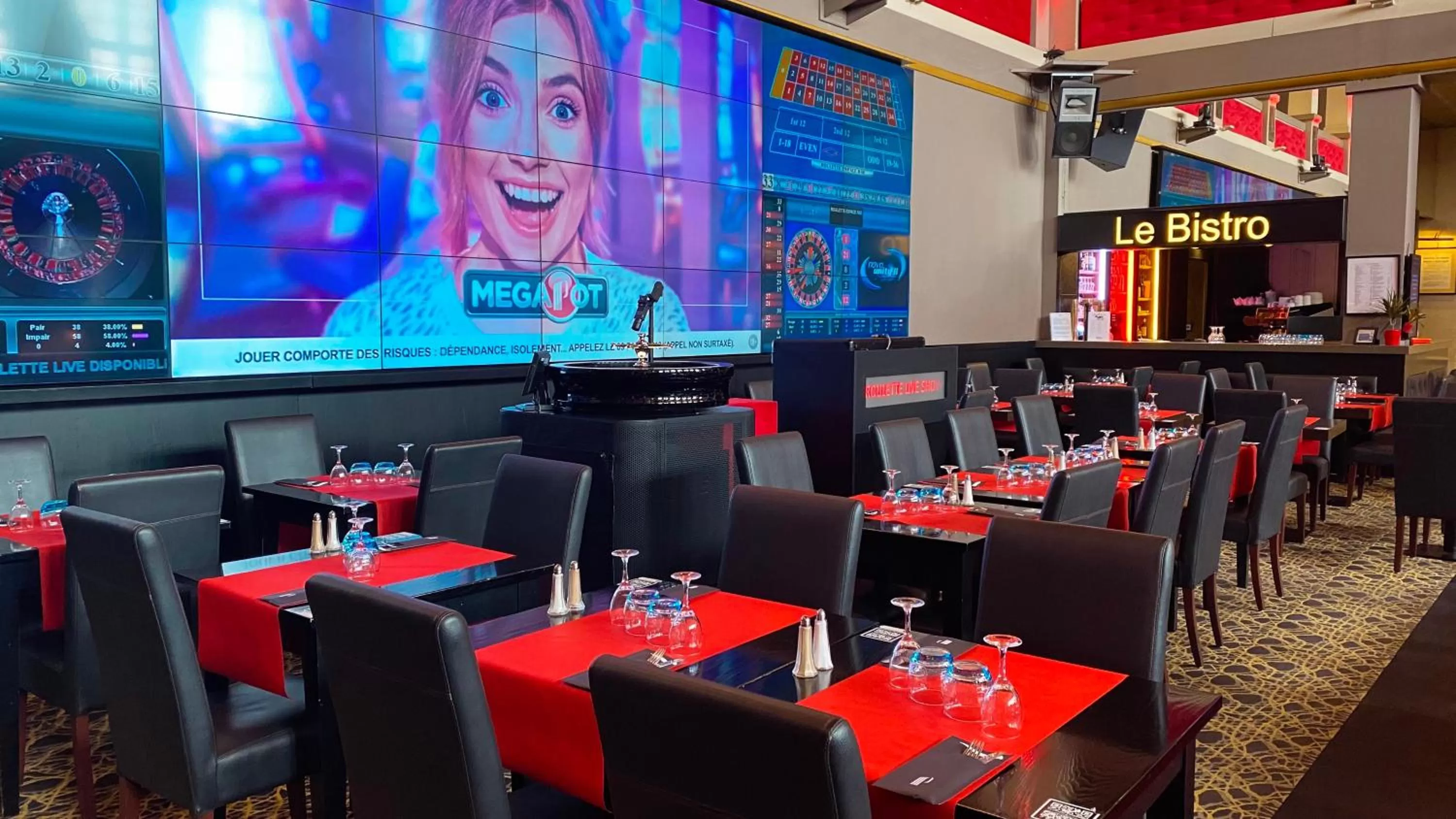 Restaurant/places to eat in Hotel Le Continental