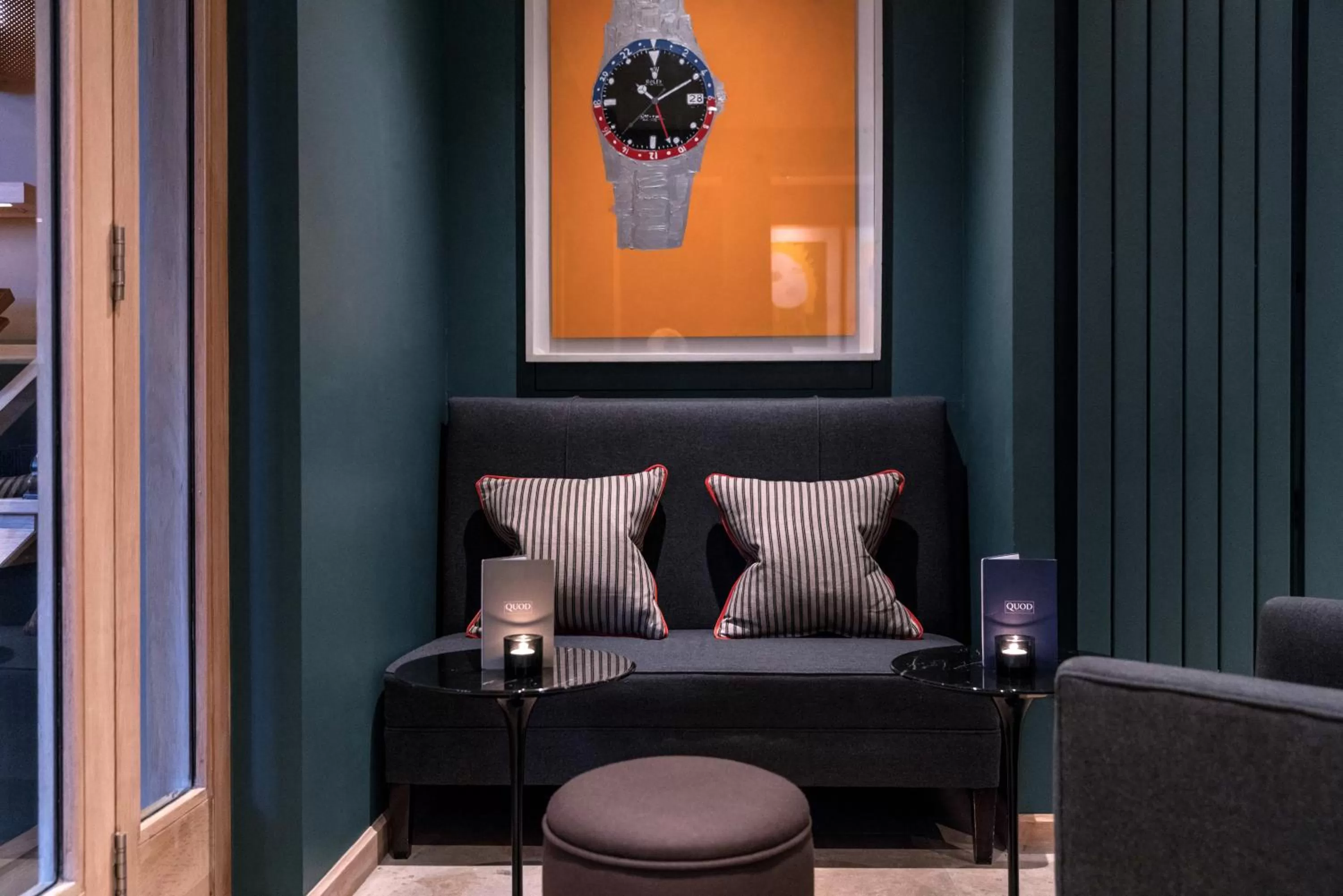 Seating area in Old Bank Hotel