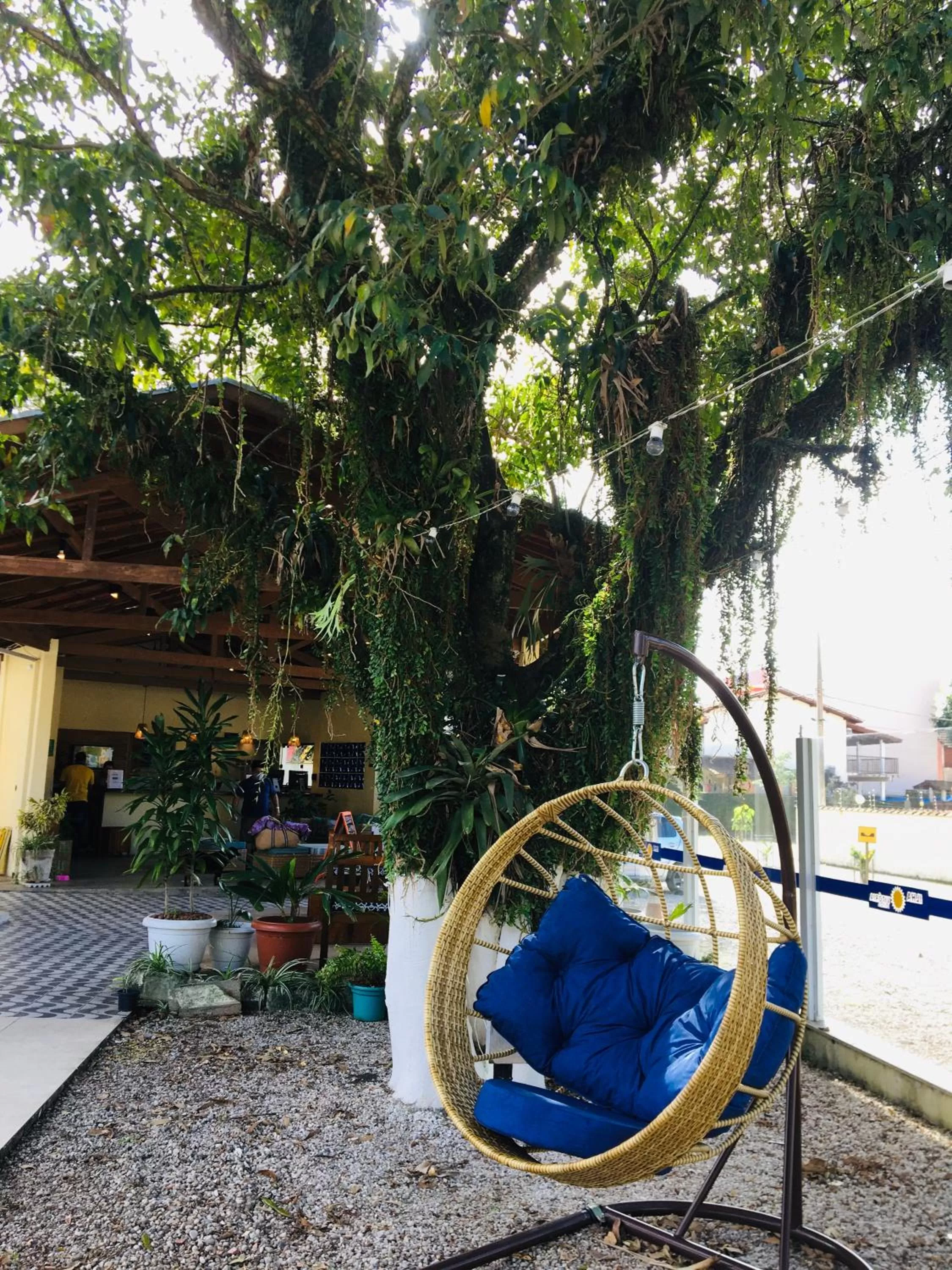 Garden view in Pousada Ilha Vitoria