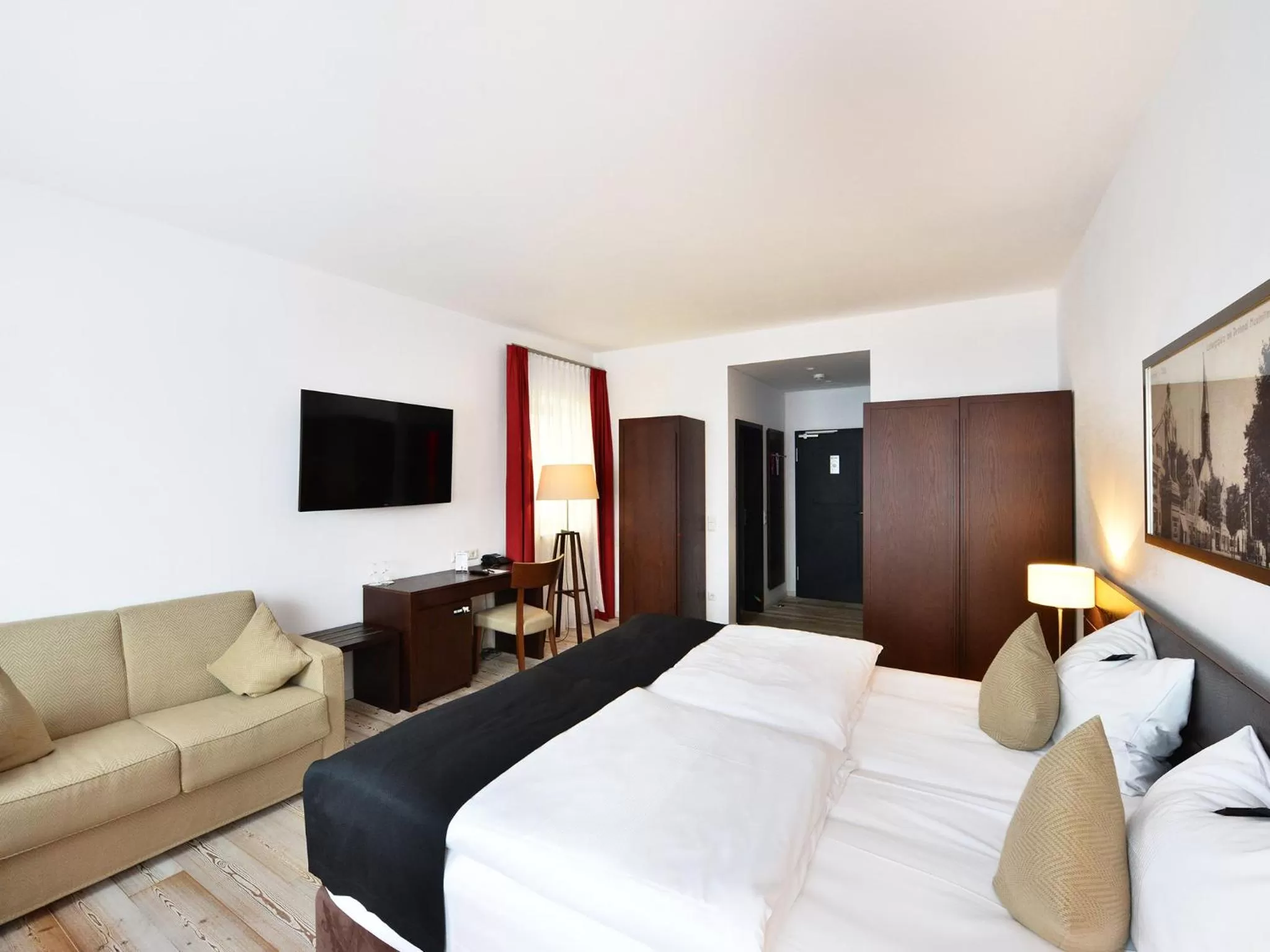 Bedroom, Bed in DORMERO Hotel Kelheim