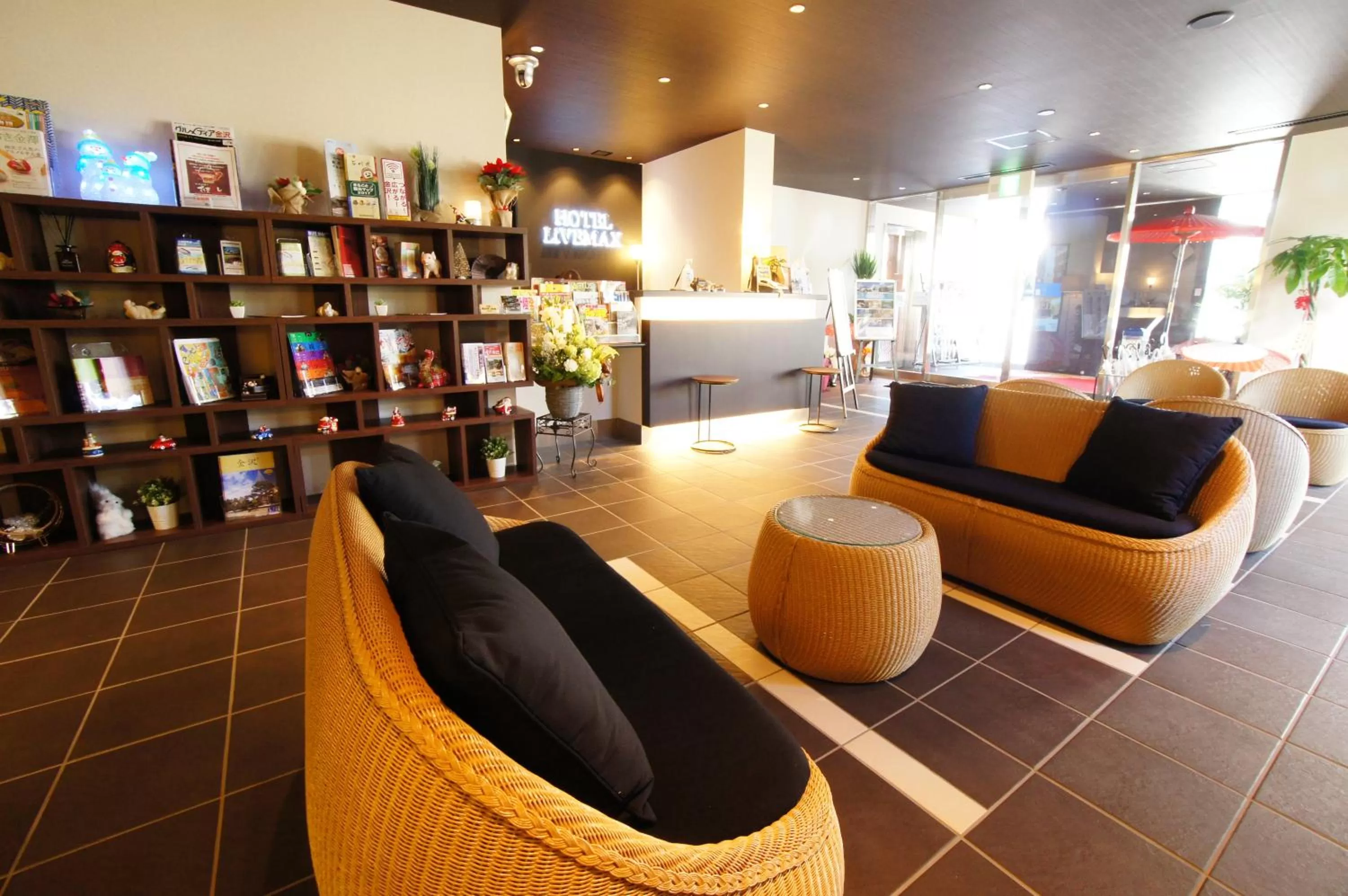 Lobby or reception in HOTEL LiVEMAX Kanazawa Ekimae