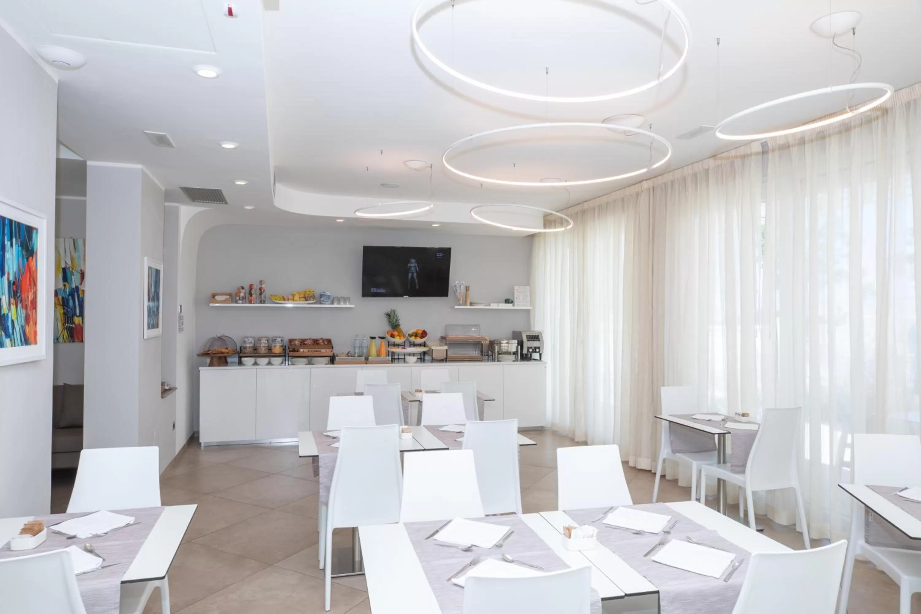 Dining area in Hotel Baby