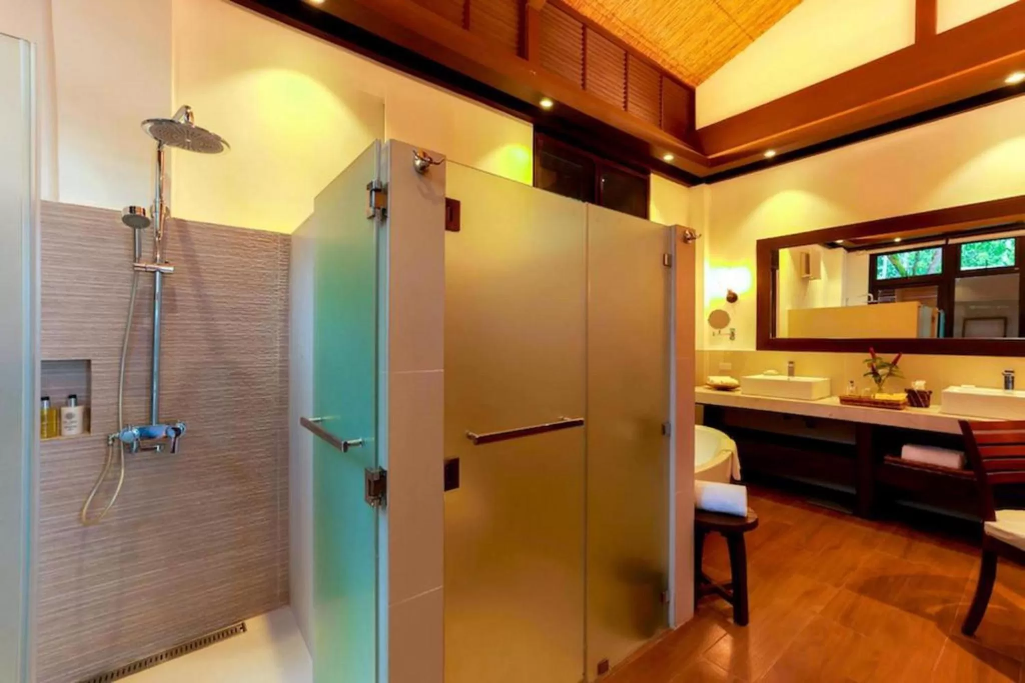 Shower in Lihim Resorts