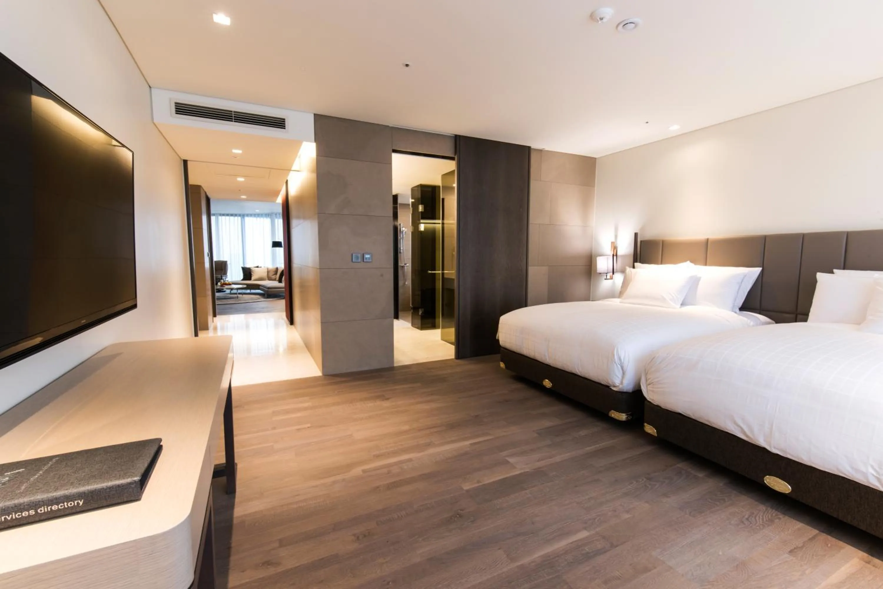 Bedroom, Bed in Hotel Nanta Jeju