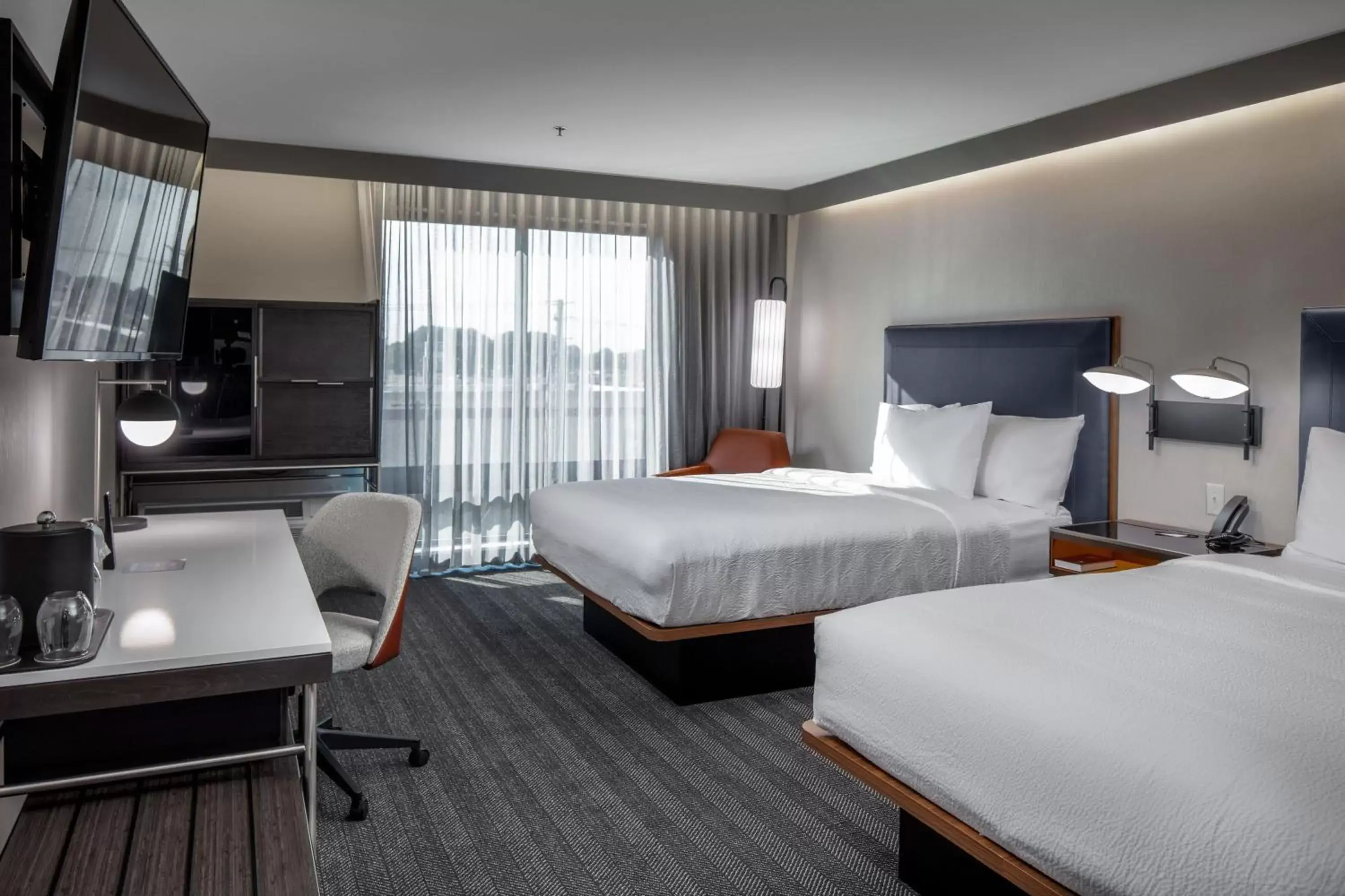 Queen Room with Two Queen Beds - Hearing Accessible in Courtyard by Marriott Conway Queen Room with Two Queen Beds - Hearing Accessible in Courtyard by Marriott Conway