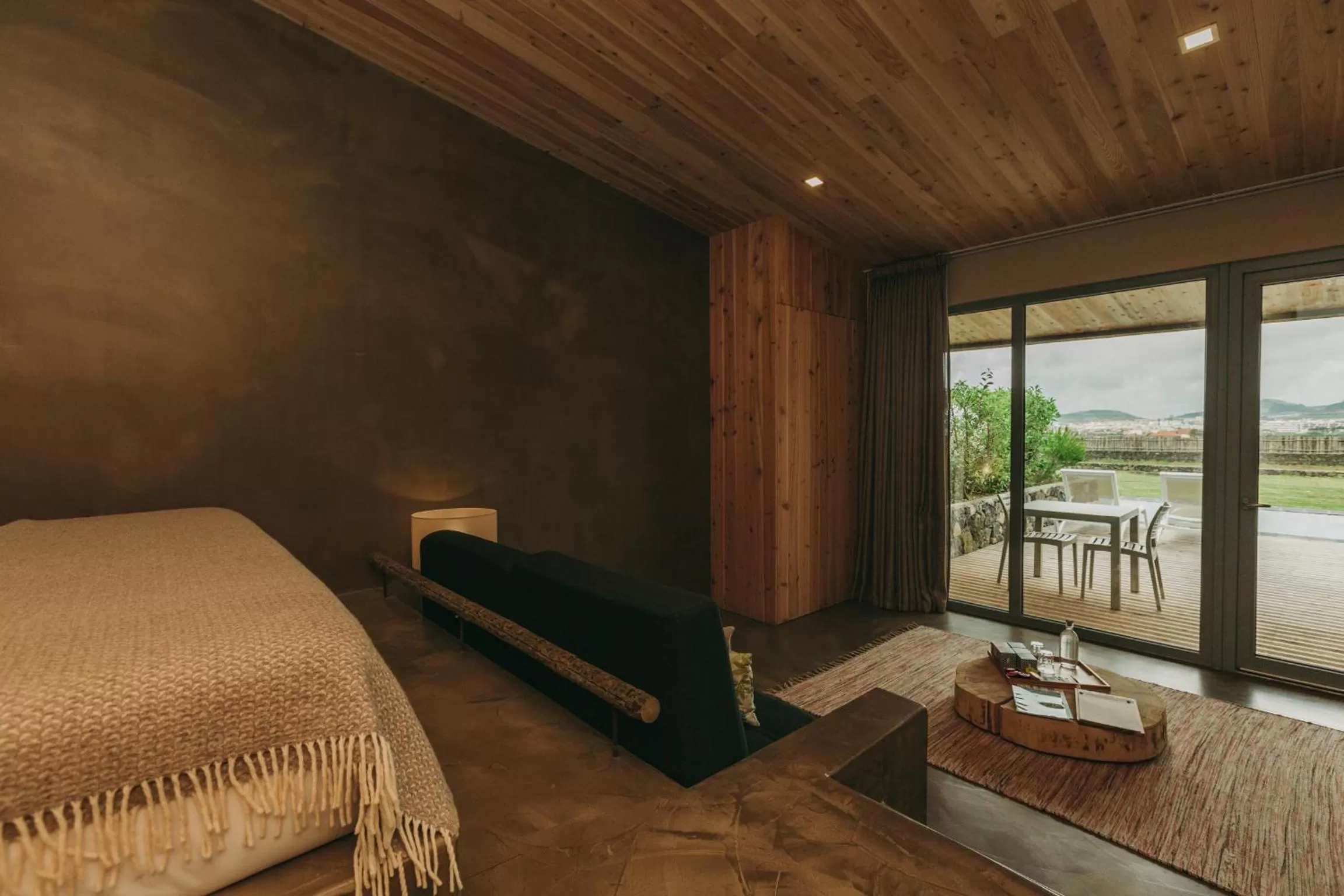 Balcony/Terrace, Bed in Santa Barbara Eco-Beach Resort