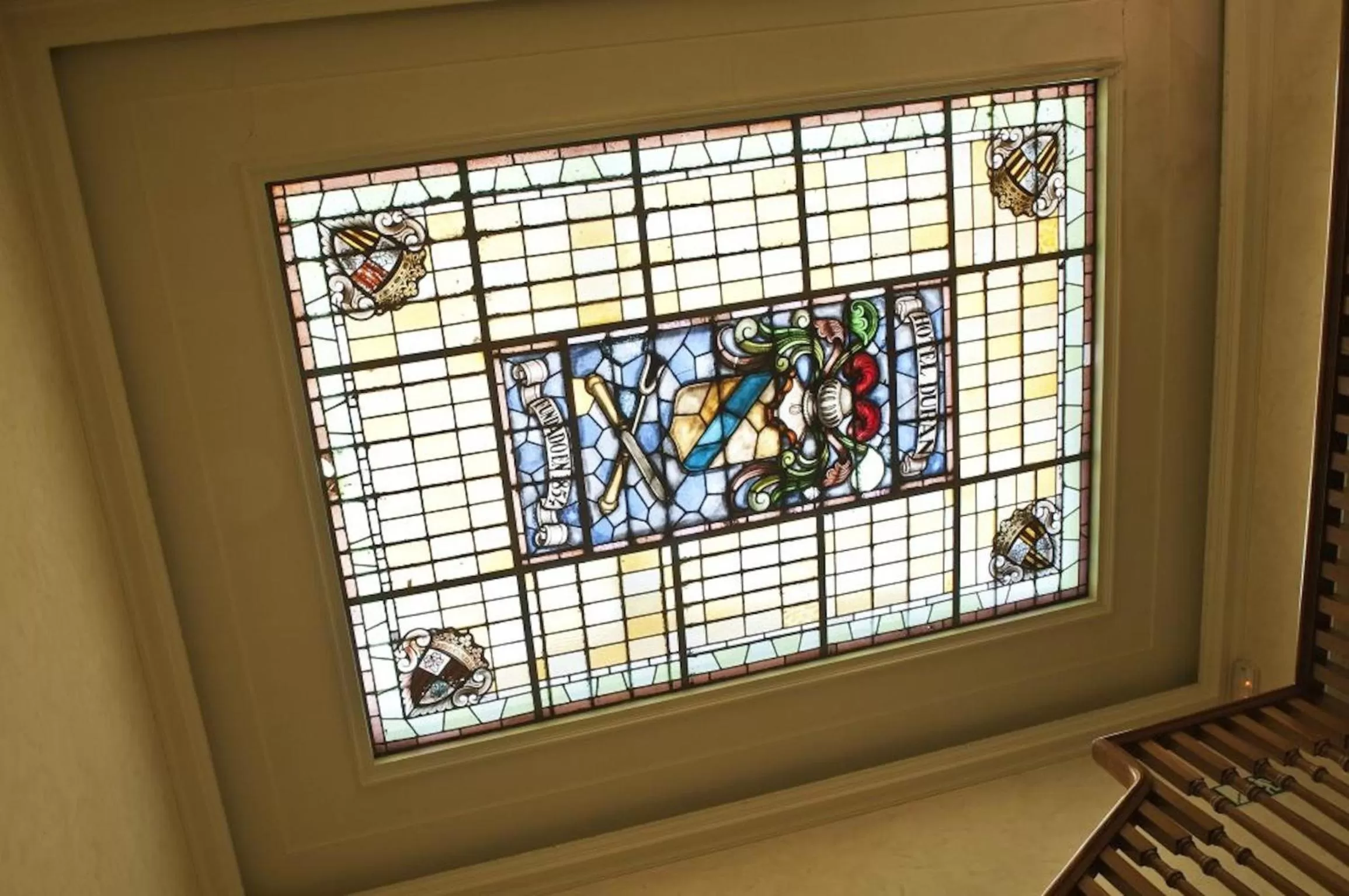 Decorative detail in Hotel Duran