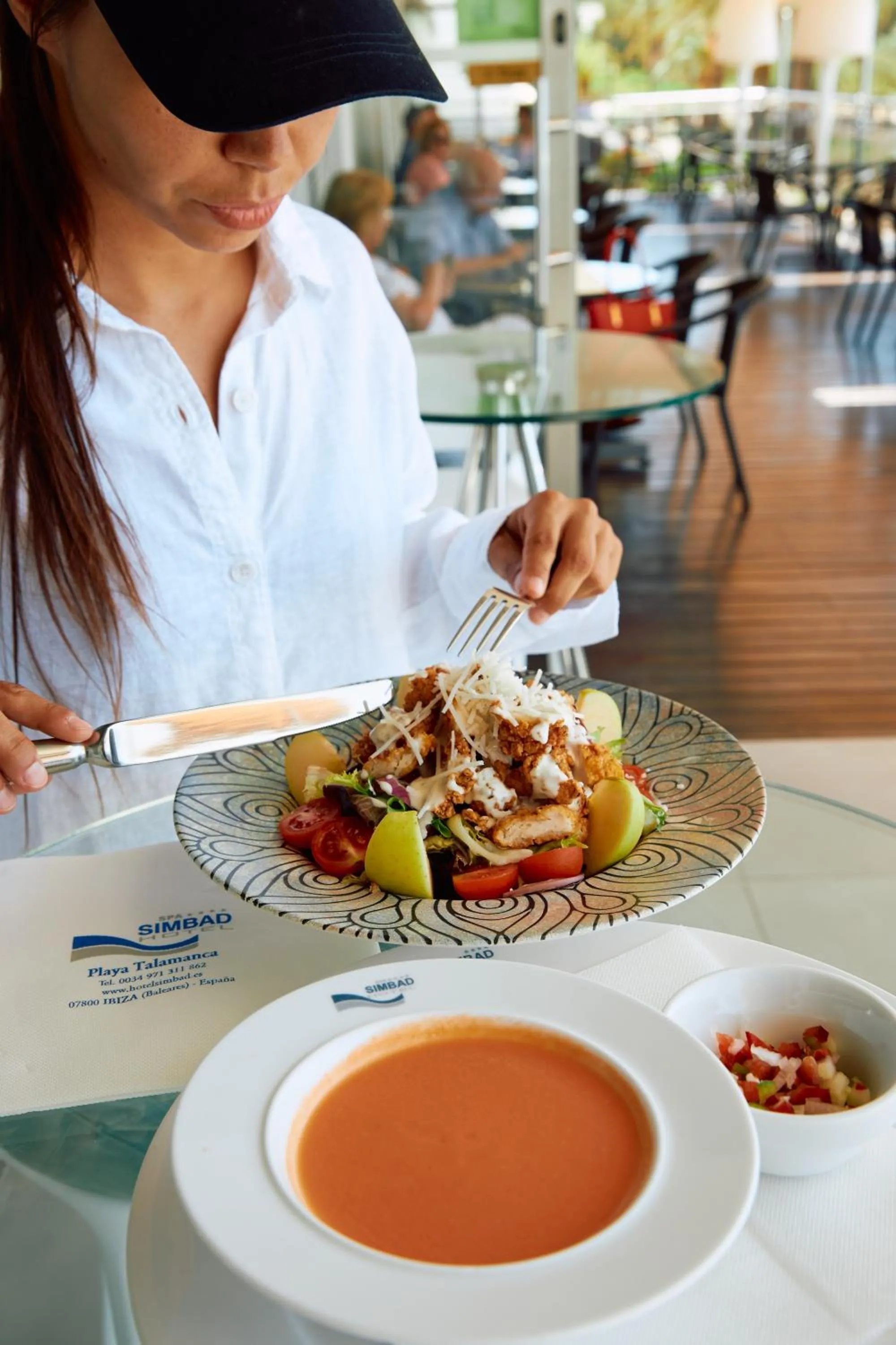 Lounge or bar in Hotel Simbad Ibiza