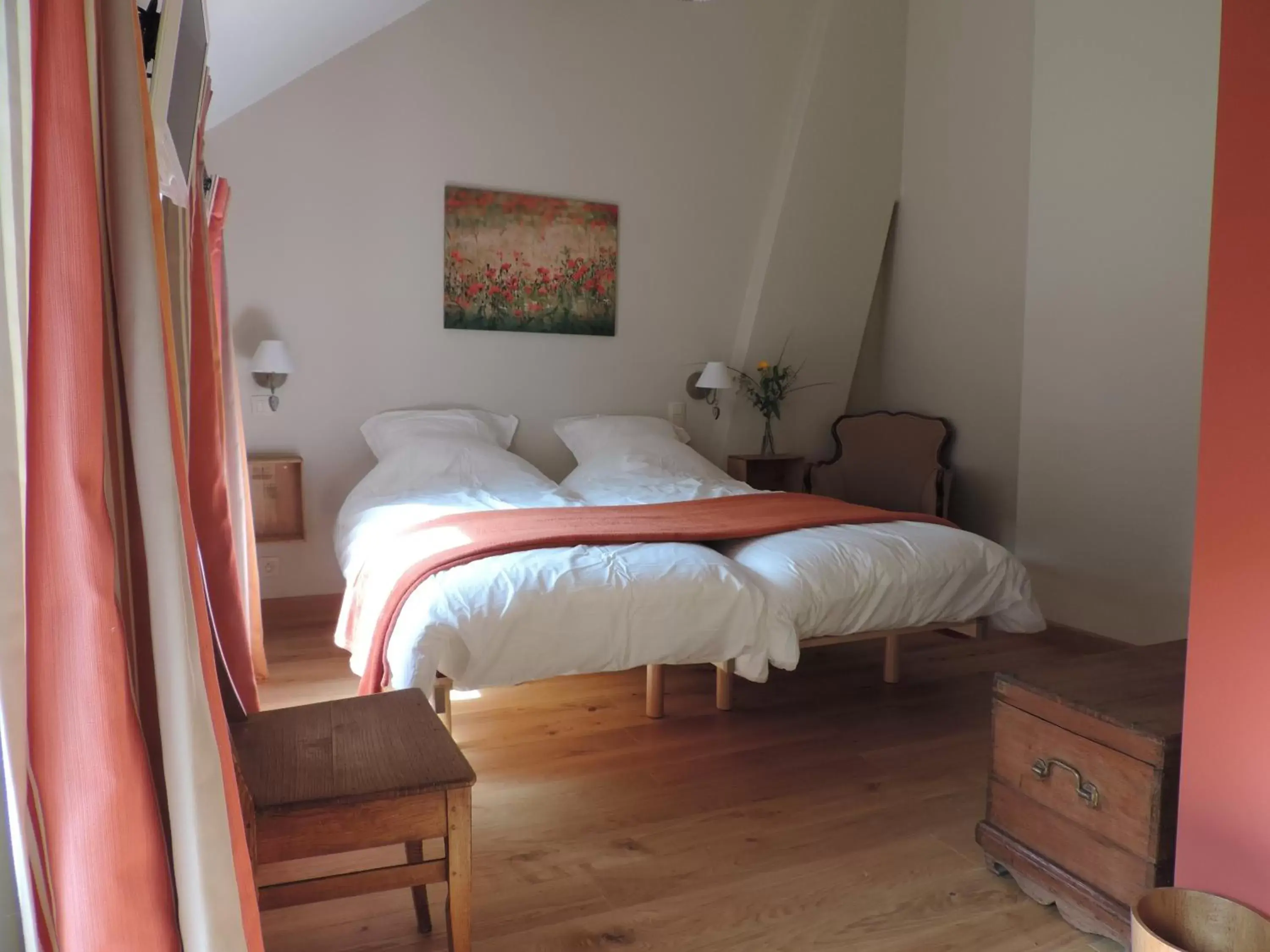 Standard Twin Room (Méandre) in B&B Le Valangré Standard Twin Room (Méandre) in B&B Le Valangré