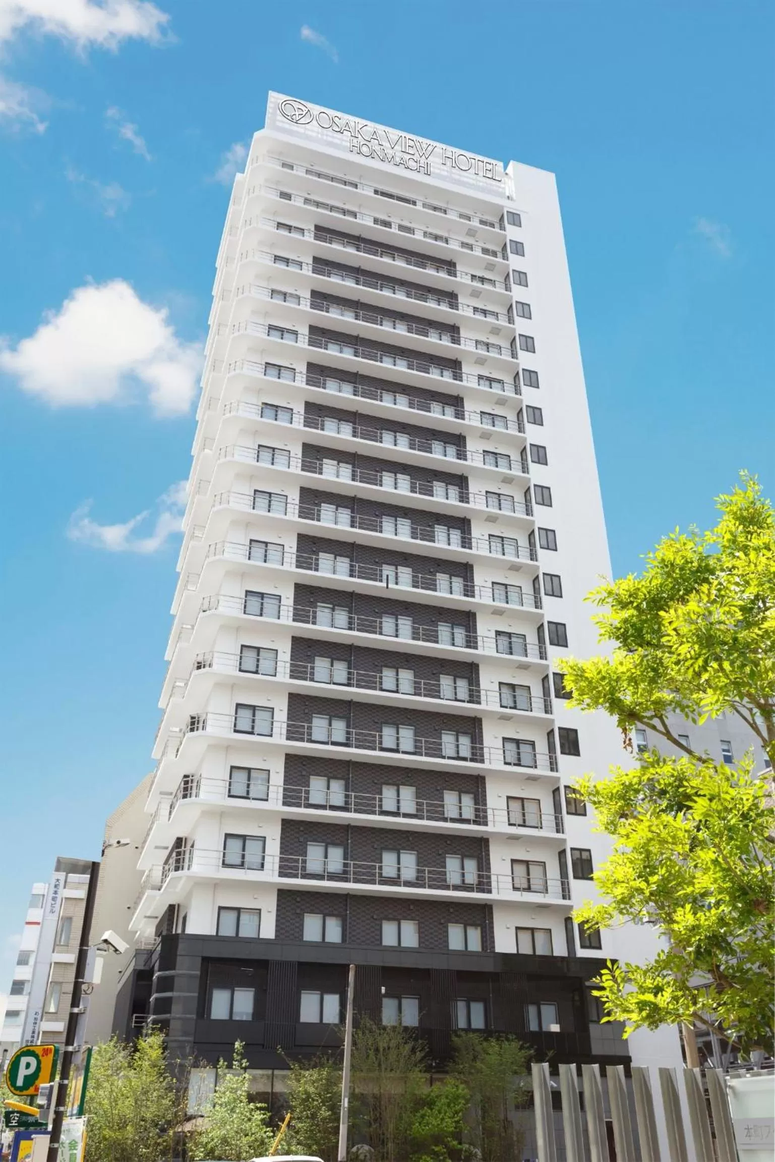 Property building in Osaka View Hotel Honmachi