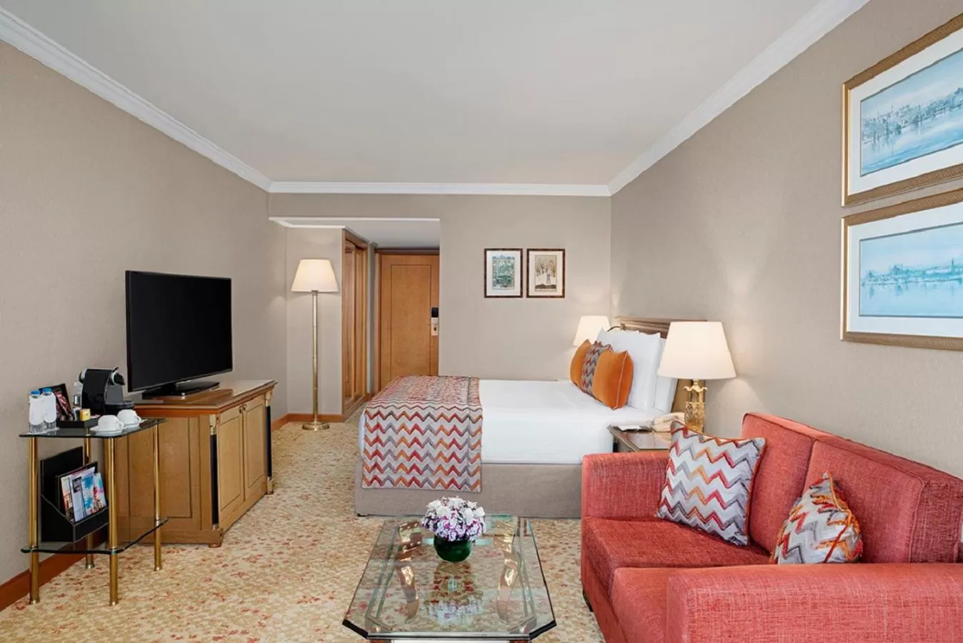 Bed in InterContinental Istanbul by IHG