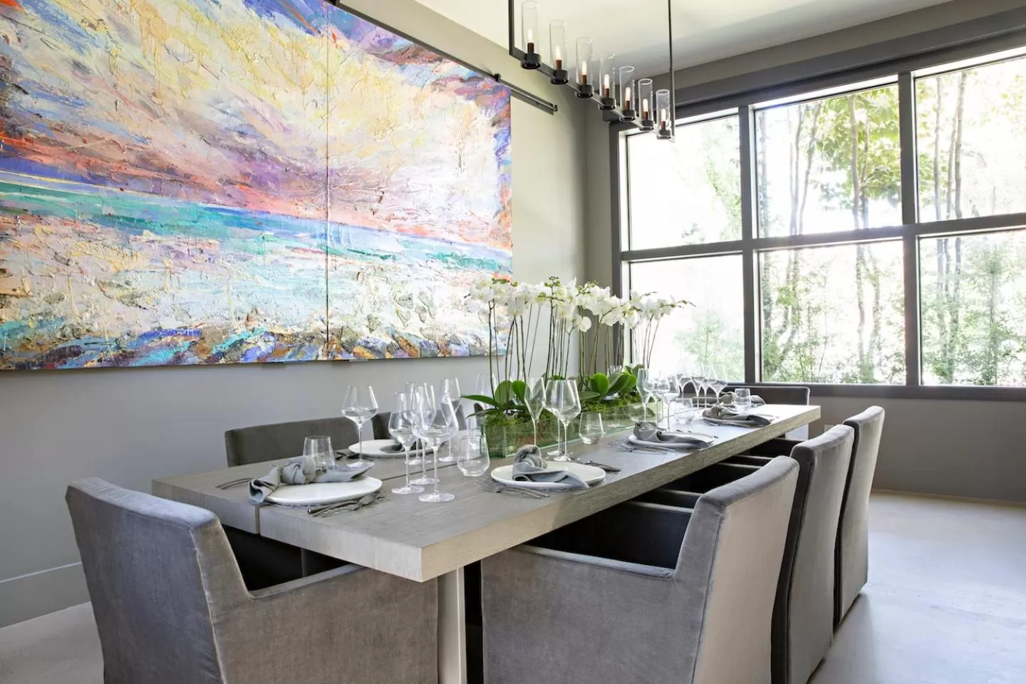 Dining area in R Inn Napa