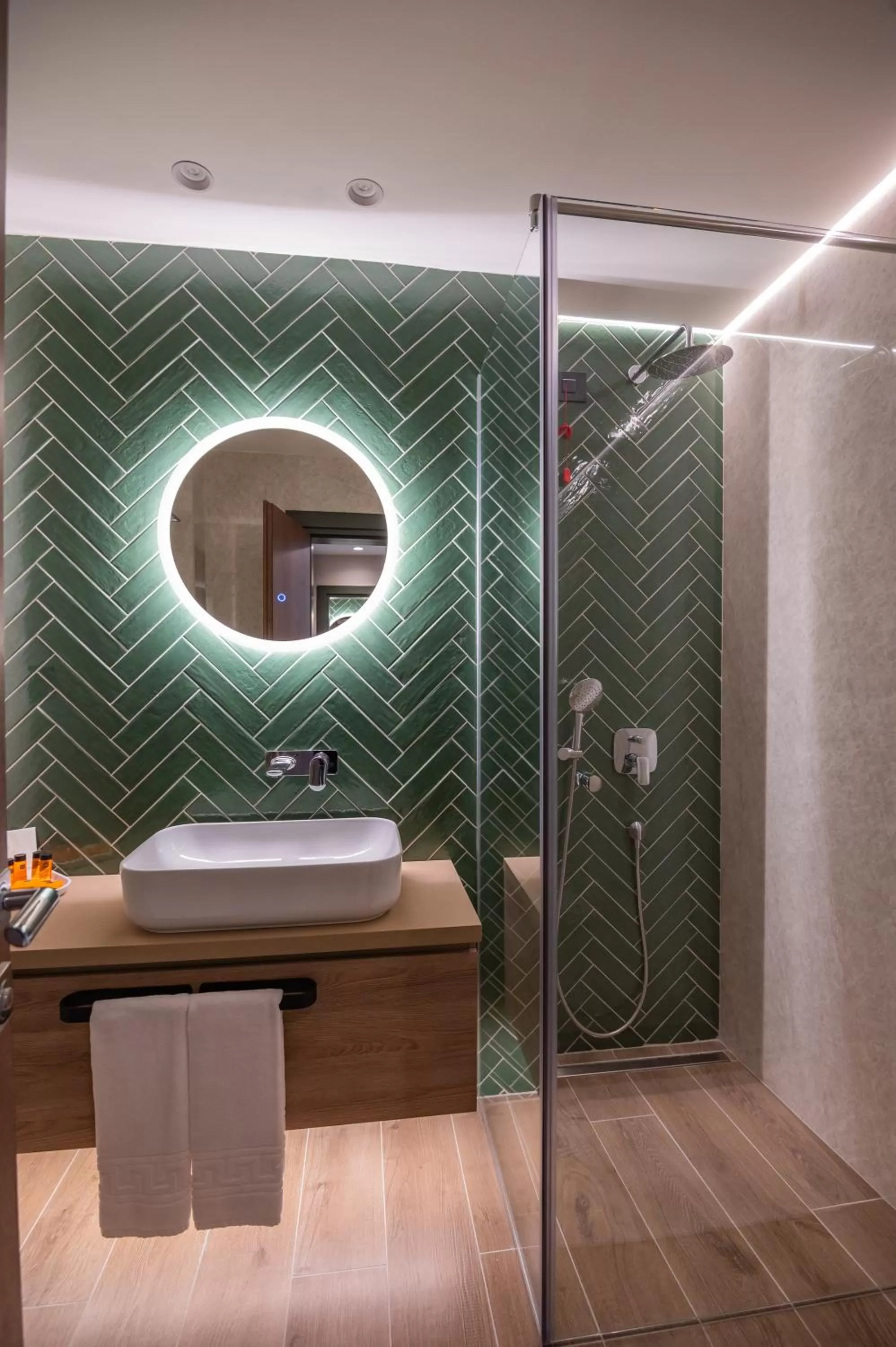 Shower, Bathroom in Hotel Codrişor