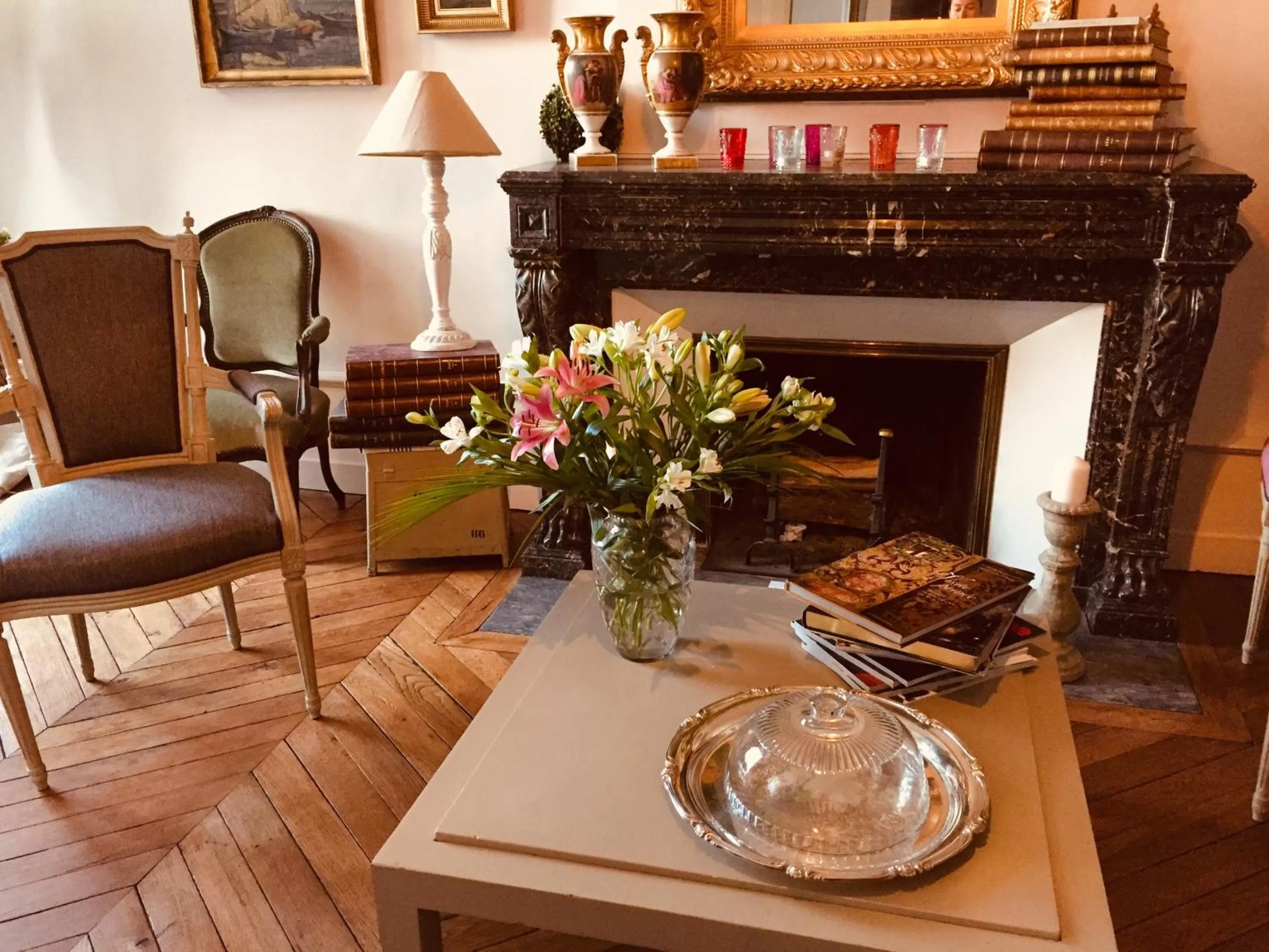 Living room in Au 16 Place Saint Louis