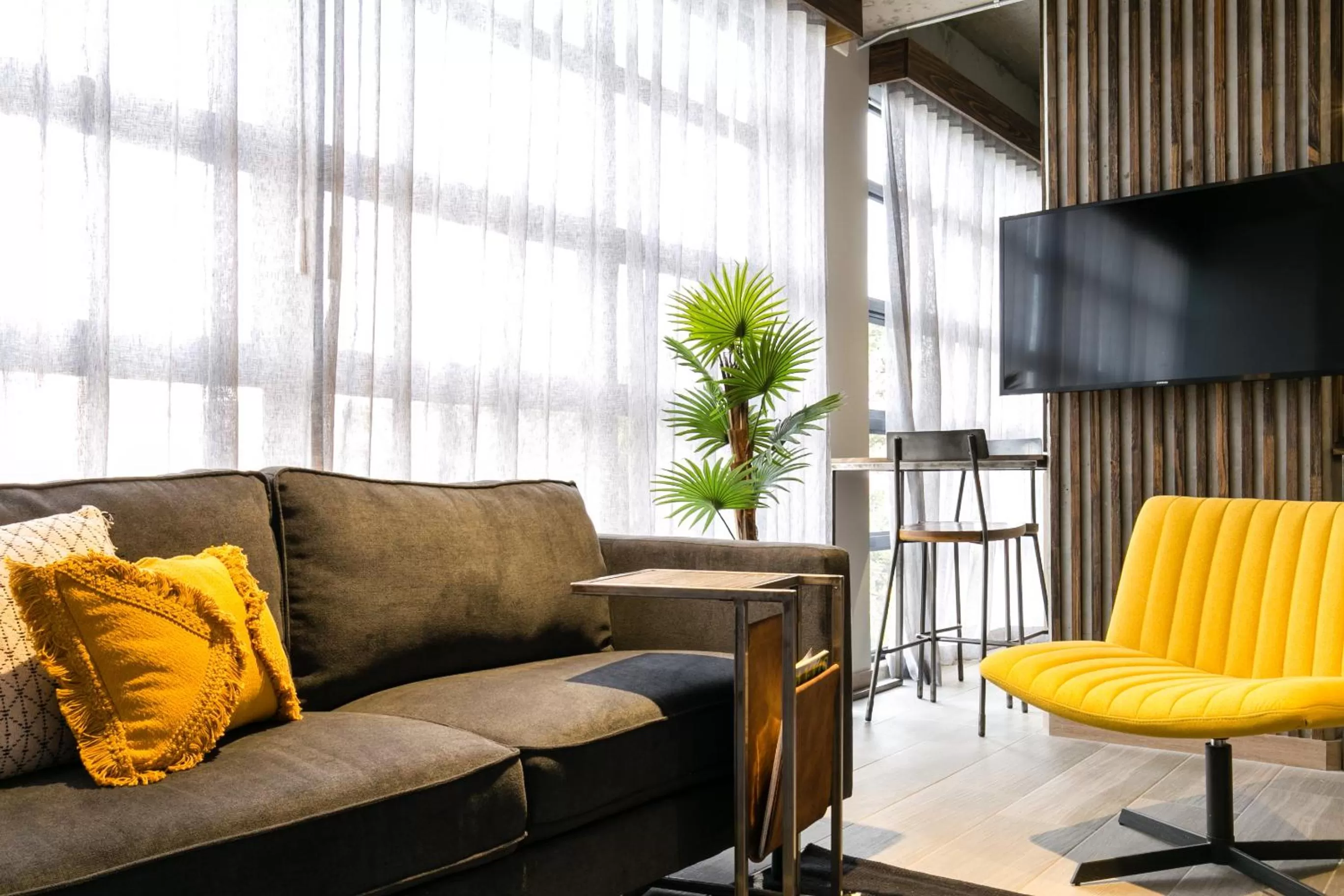 TV and multimedia in Factory Lofts Hotel