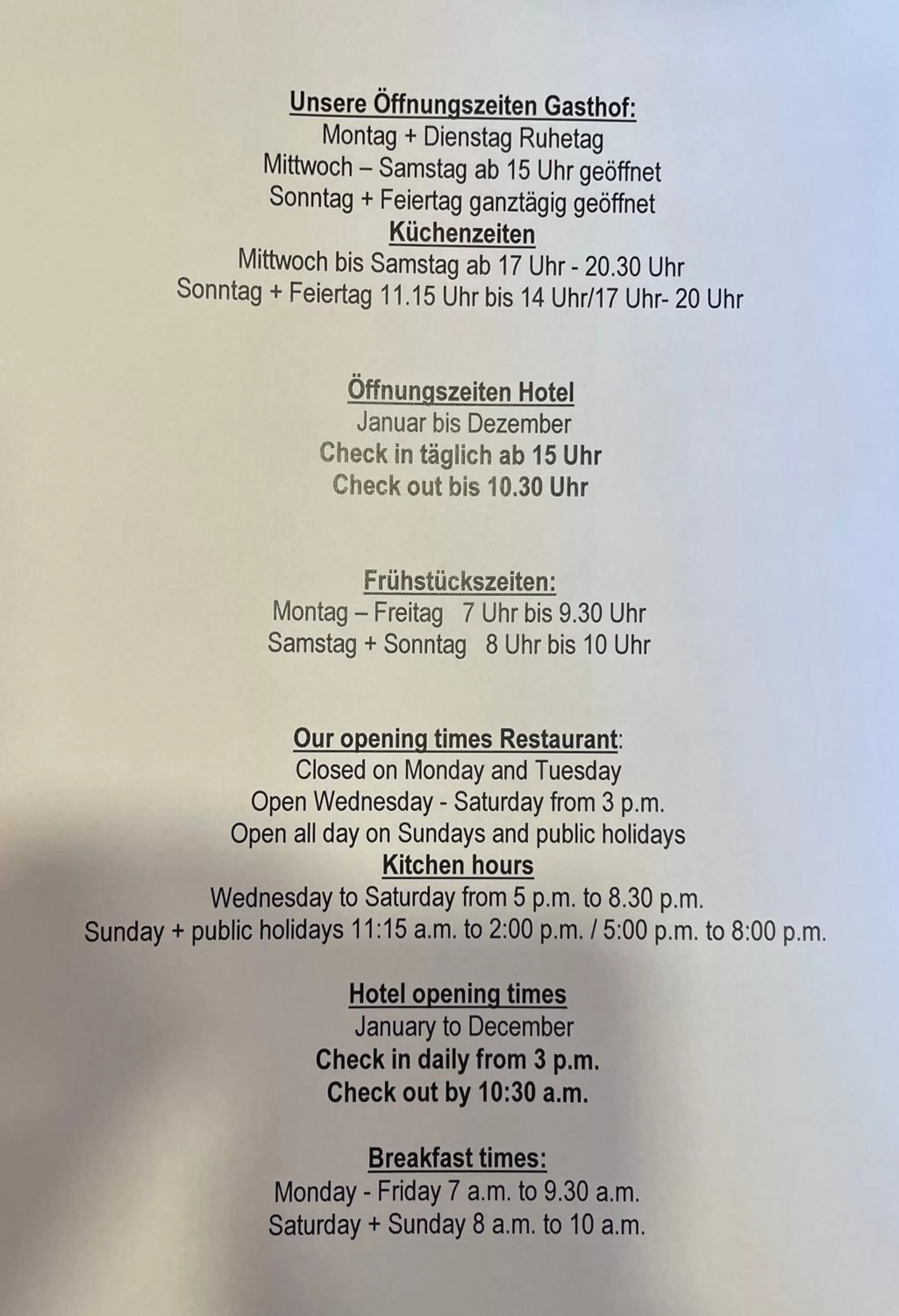 Restaurant/places to eat in Hotel-Gasthof Neue Post