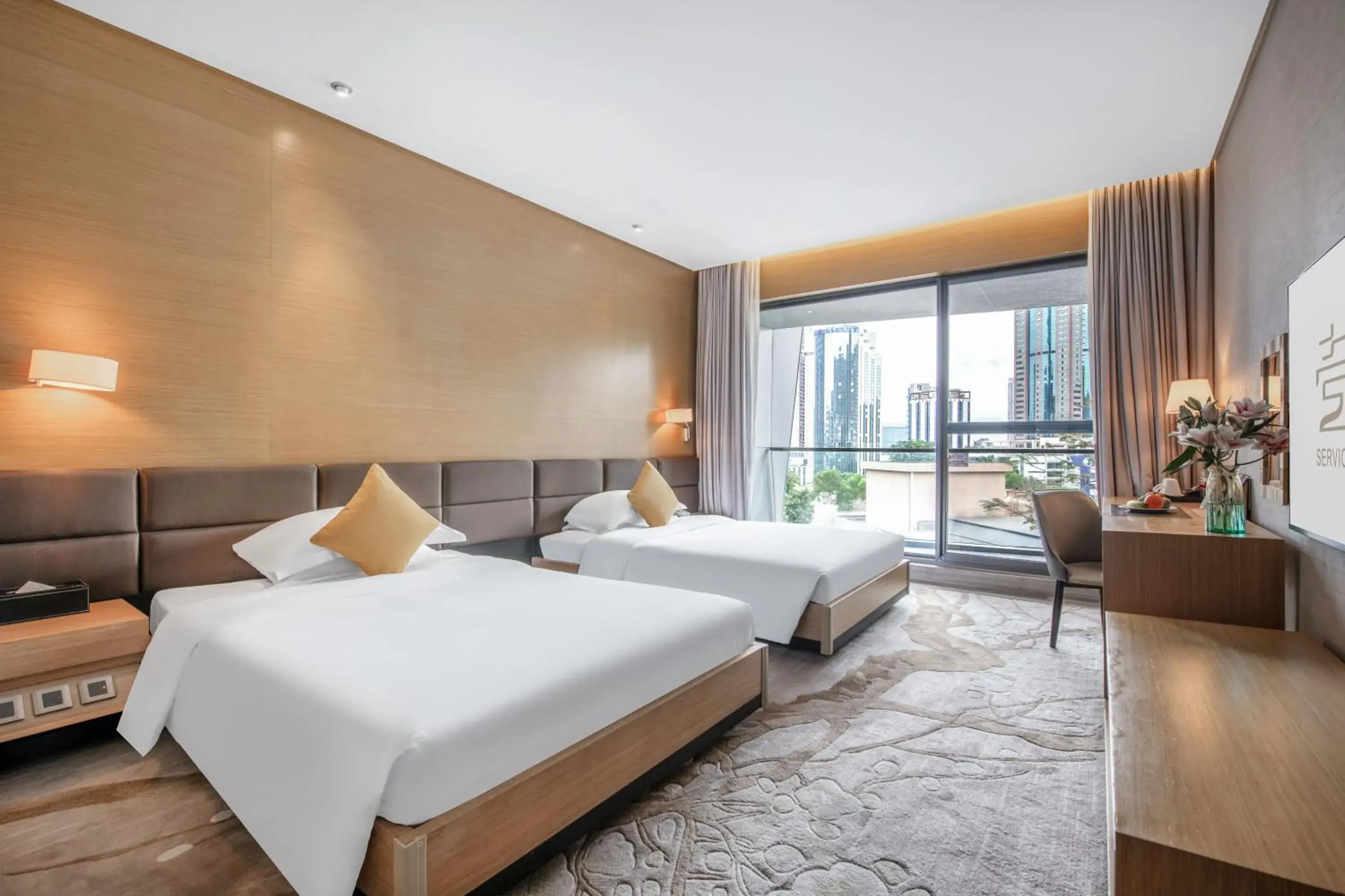Executive Twin Studio in Ascott Aden Shenzhen Executive Twin Studio in Ascott Aden Shenzhen