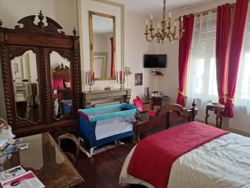 Bed in B & B Les Secrets des Loges