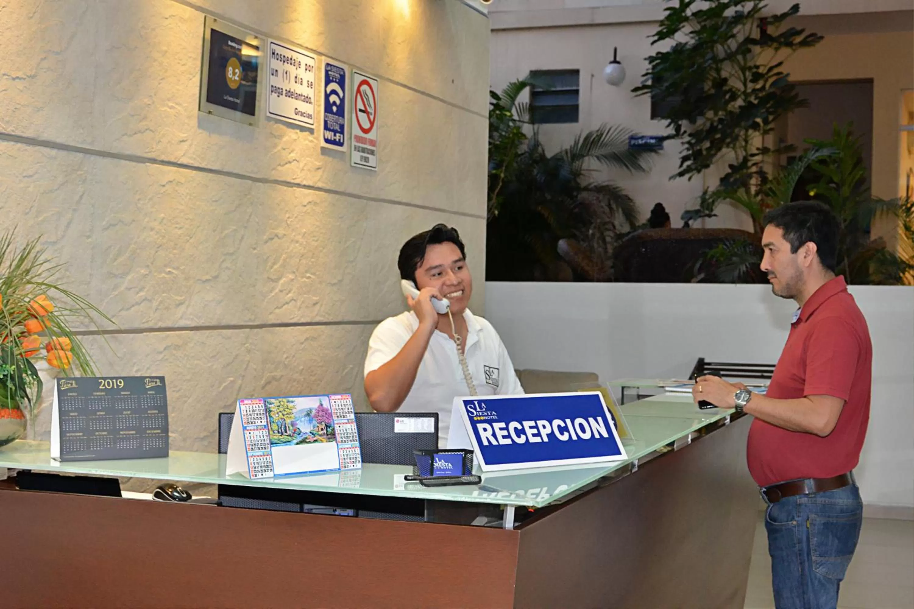 Lobby or reception, Lobby/Reception in La Siesta Hotel