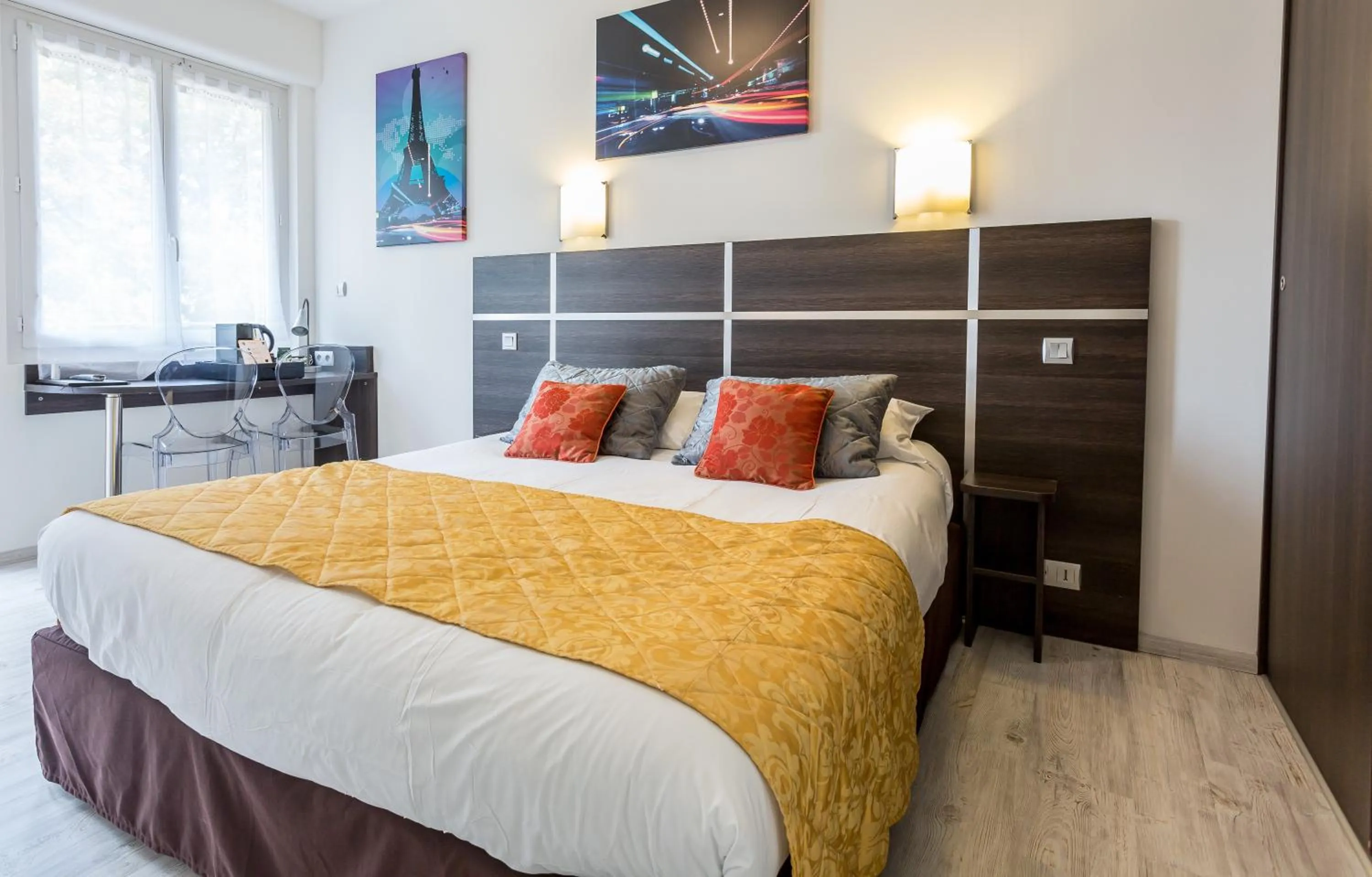 Bed in Hotel Le Centre