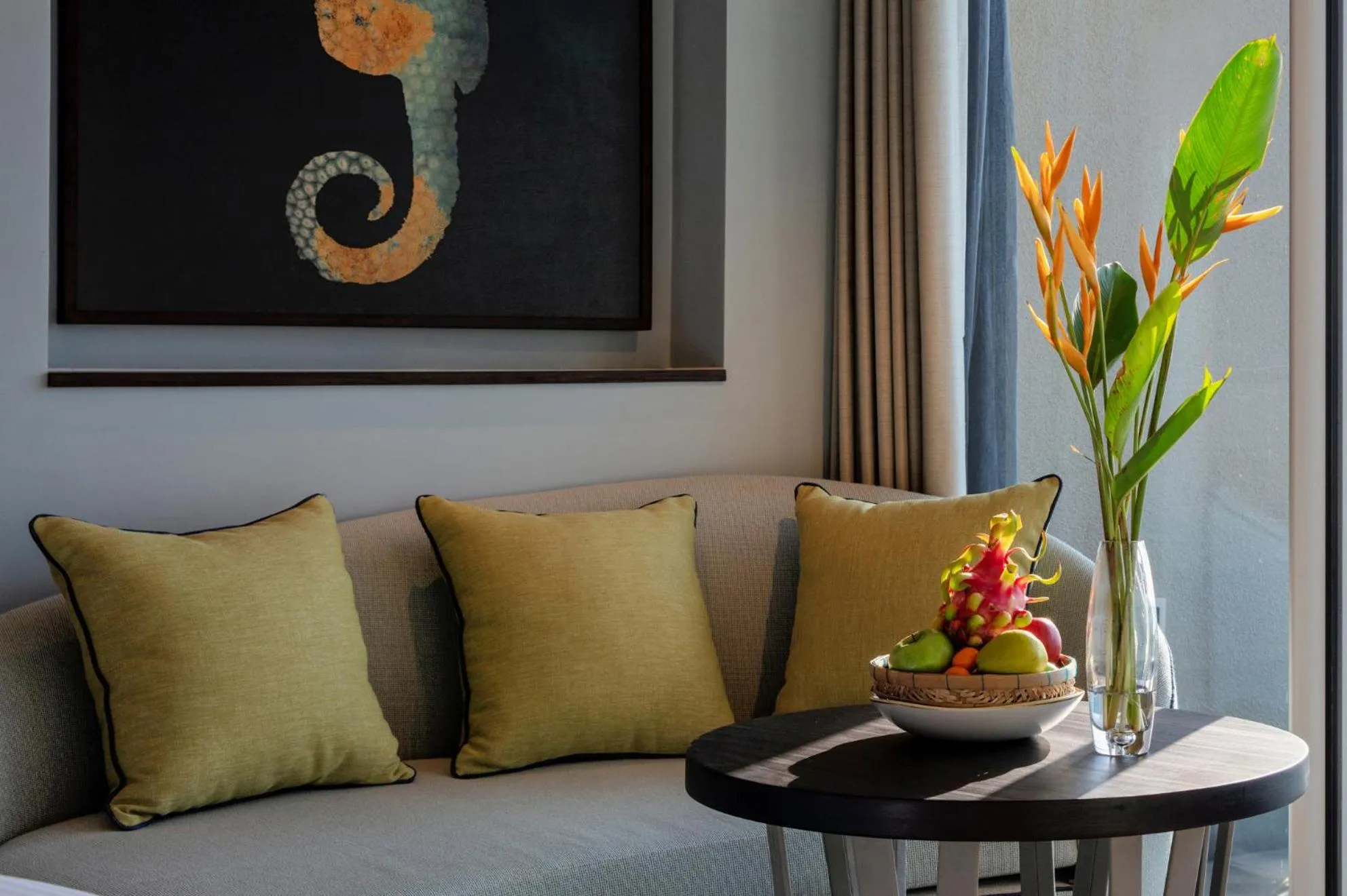 Seating area in Pullman Phu Quoc Beach Resort