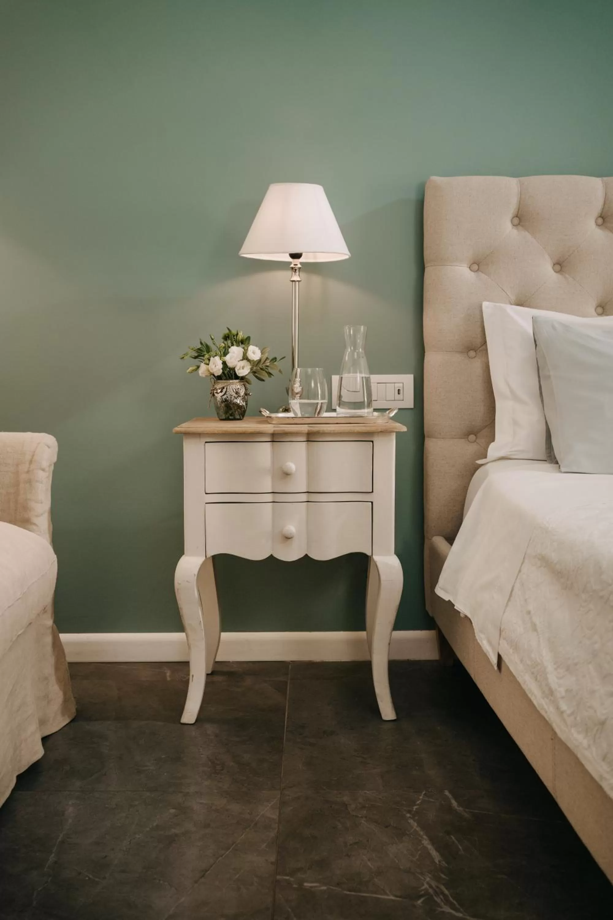 Bed in Palazzo Natoli Boutique Hotel