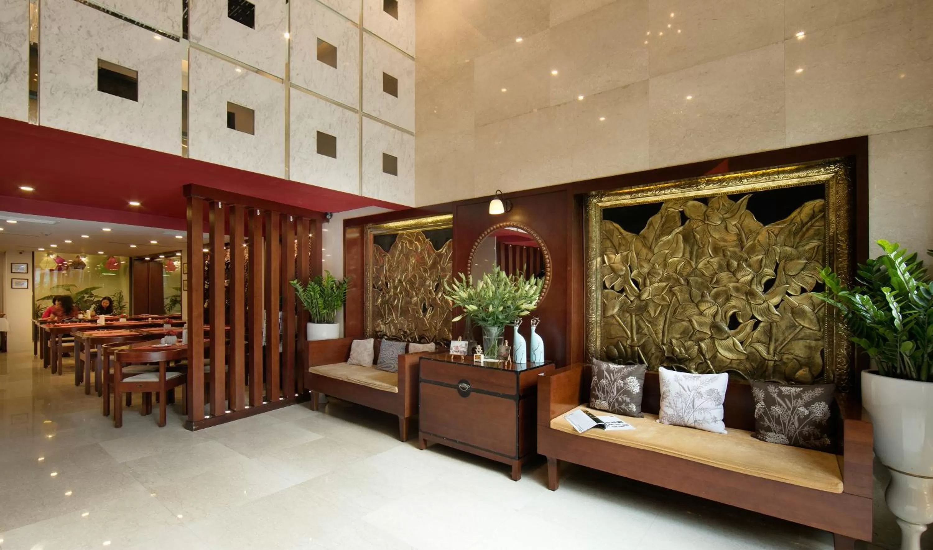 Lobby or reception in Au Coeur d'Hanoi Boutique Hotel