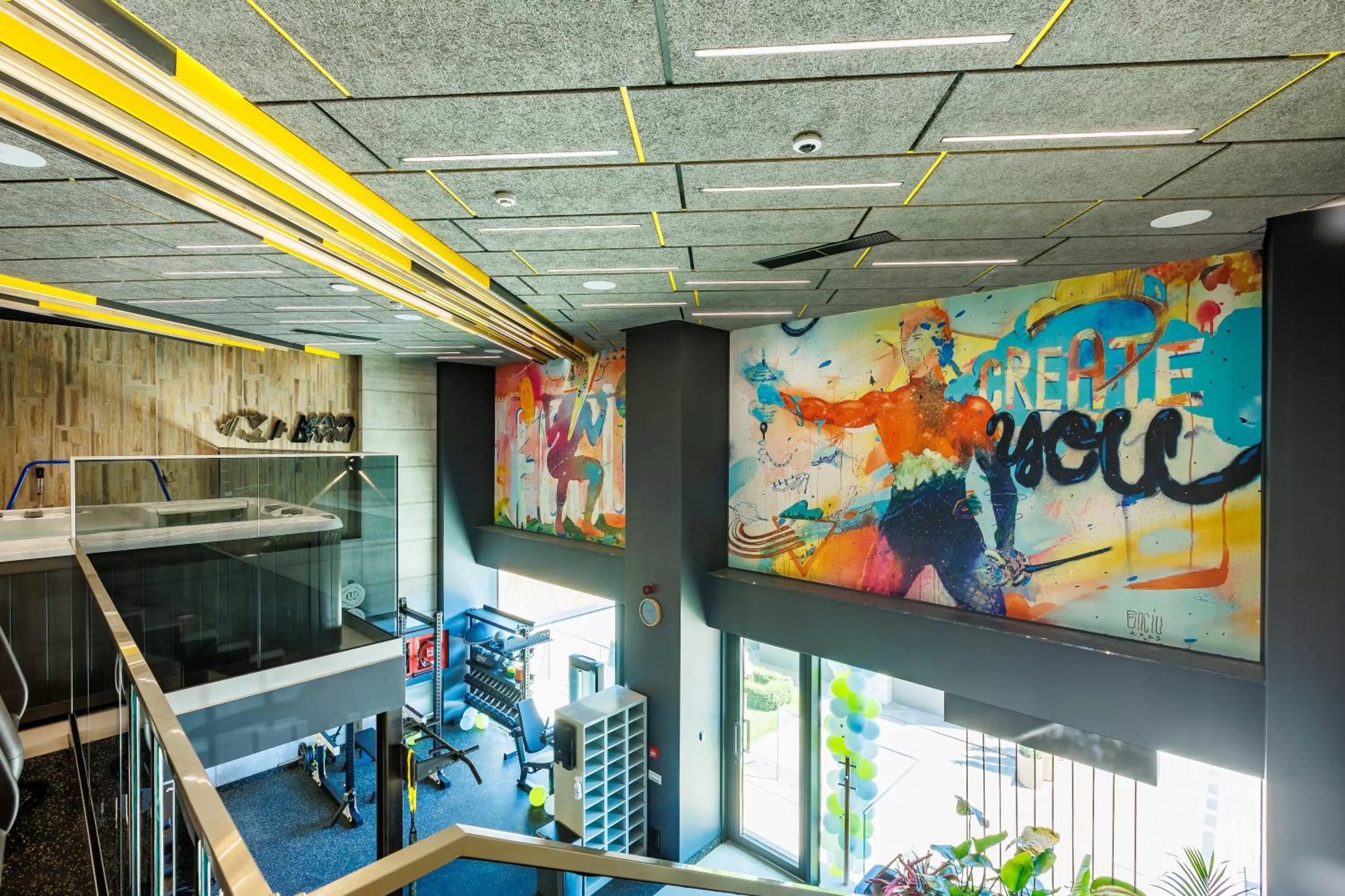 Fitness centre/facilities in Mava Apartamente