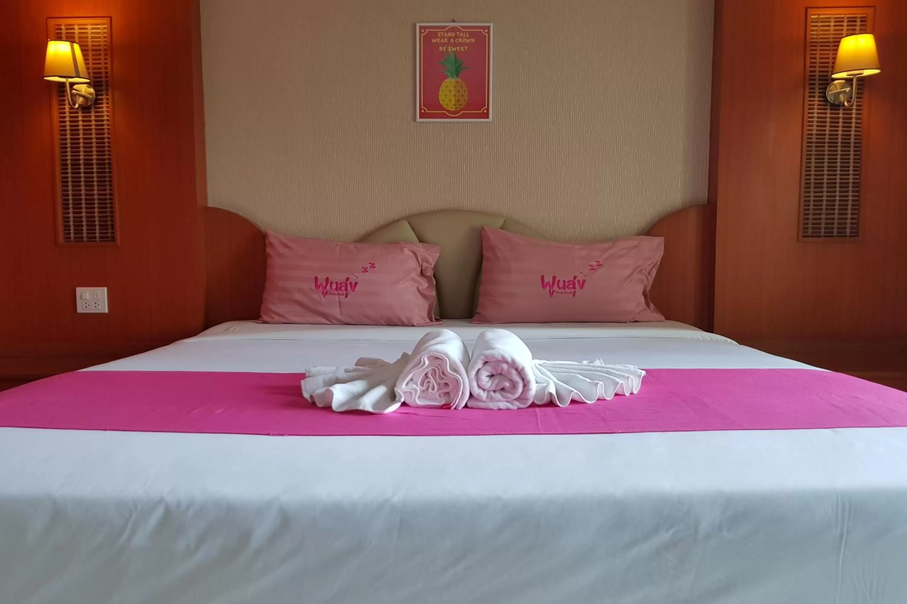 Bedroom, Bed in Poonsook Phitsanulok Hotel SHA Plus